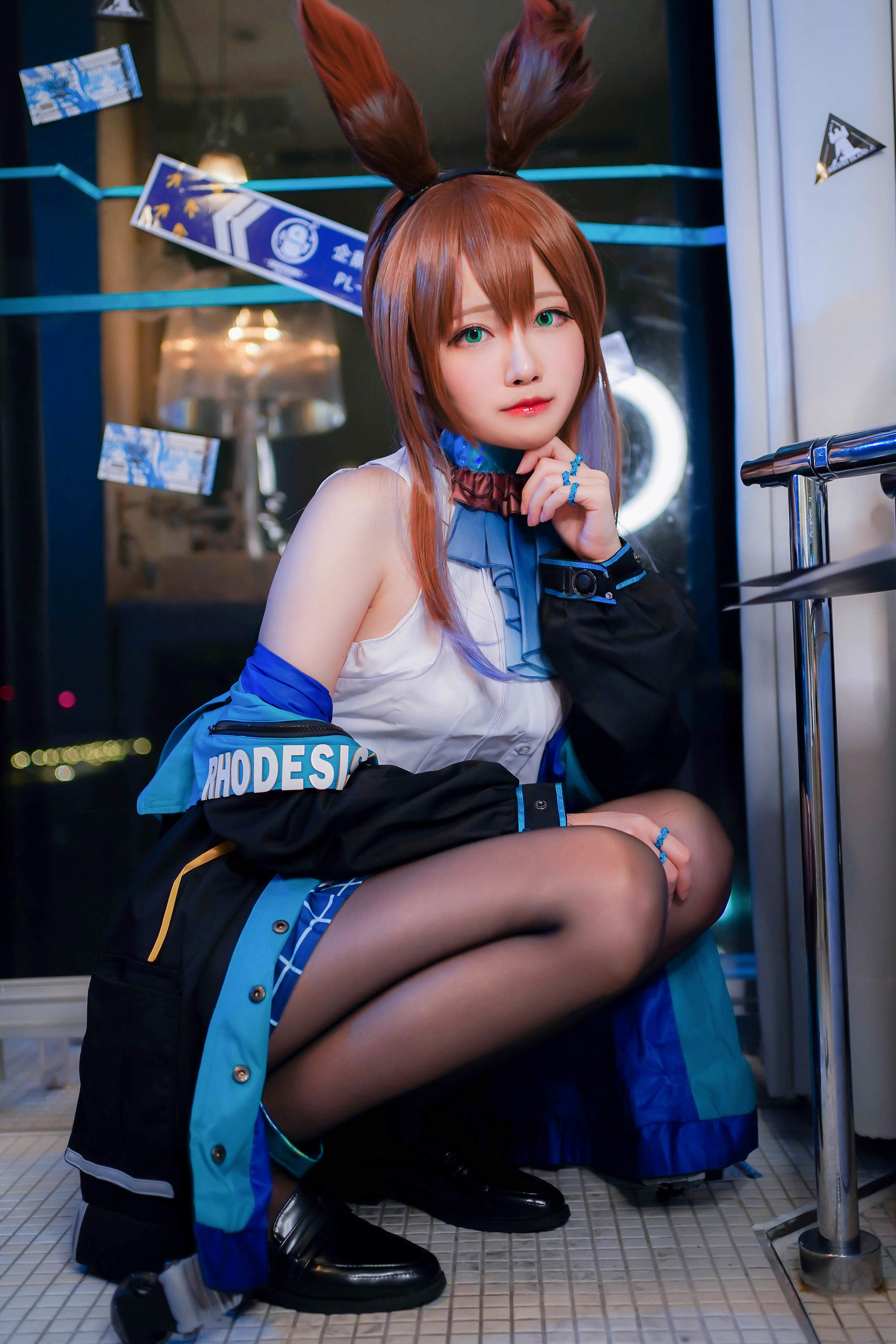 COS妹子Arty亞緹 - 黑丝兔女郎-图7