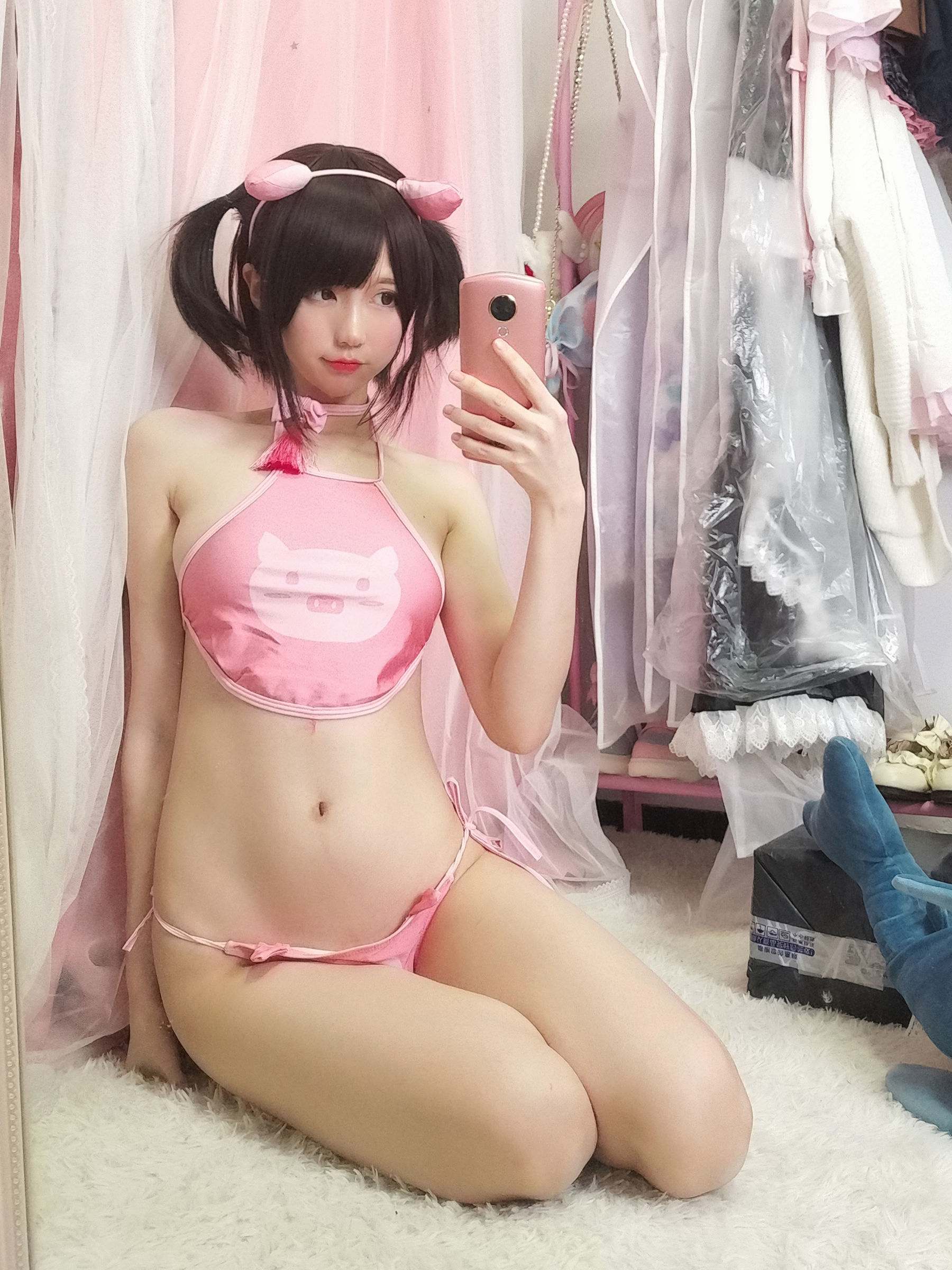 NAGISA魔物喵 - Pink pig-图3