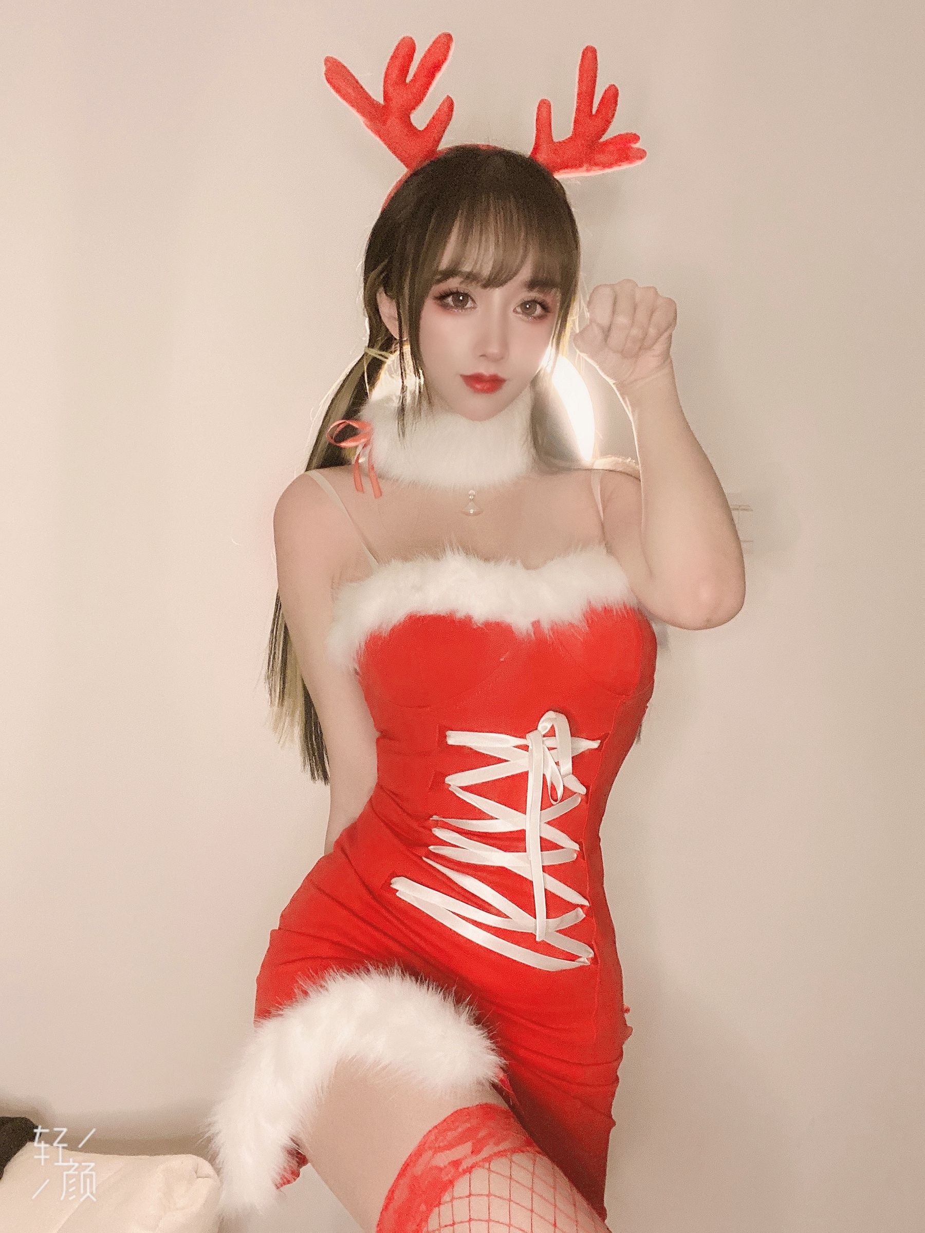 斗鱼米线线sama - 圣诞特辑-图0