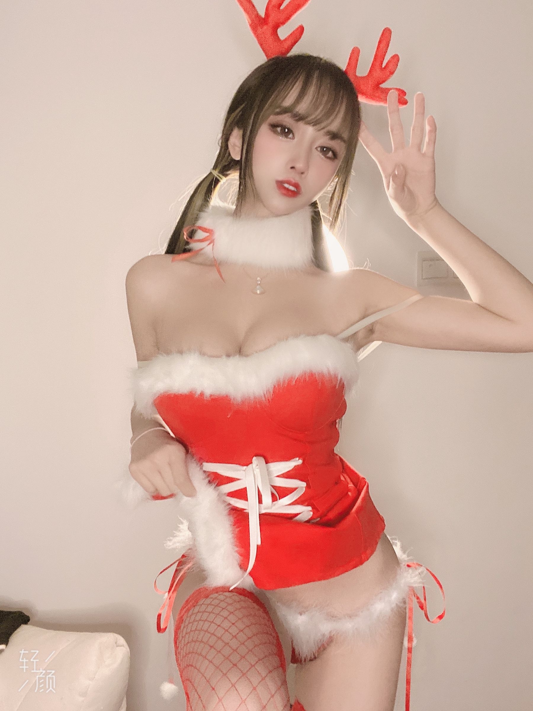 斗鱼米线线sama - 圣诞特辑-图13