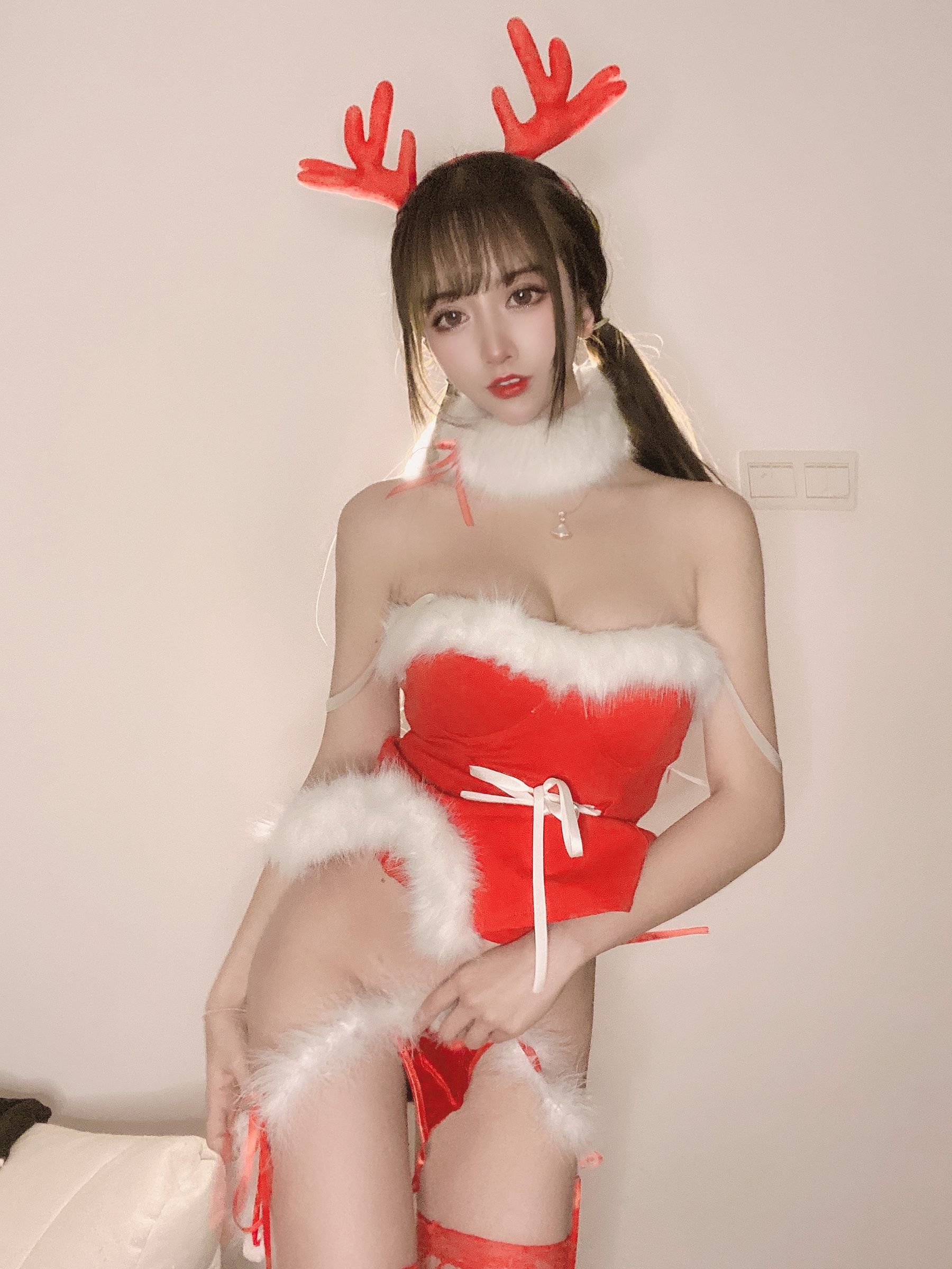 斗鱼米线线sama - 圣诞特辑-图16