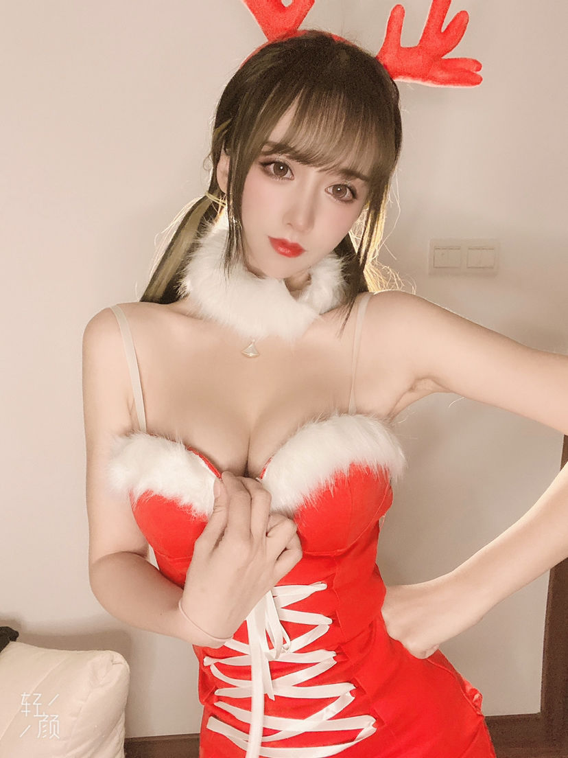 斗鱼米线线sama - 圣诞特辑-图3
