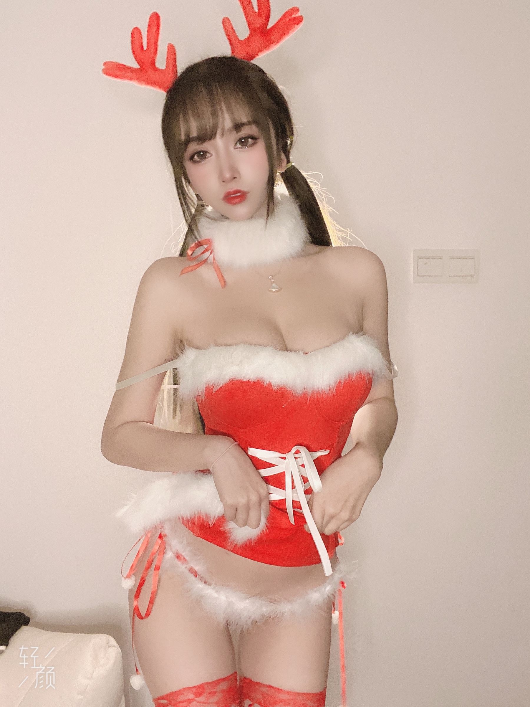 斗鱼米线线sama - 圣诞特辑-图7