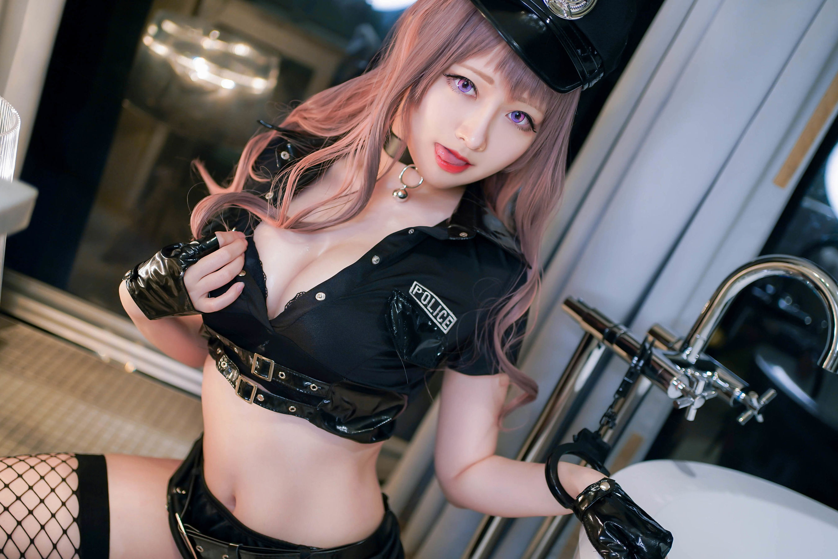 COS妹子Arty亞緹 - 女警网袜-图15