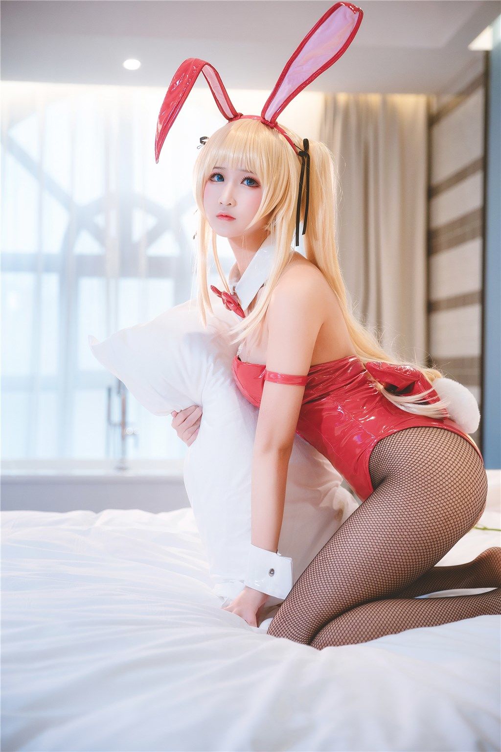 微博妹子三度_69 - 黑丝兔女郎-图20