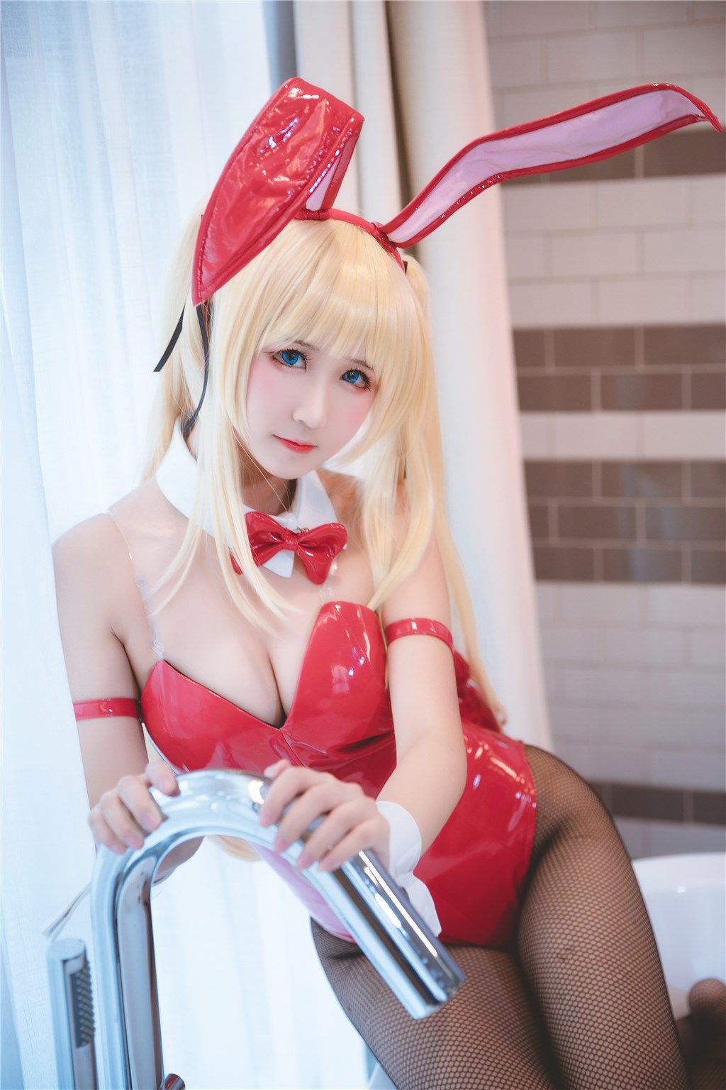 微博妹子三度_69 - 黑丝兔女郎-图30