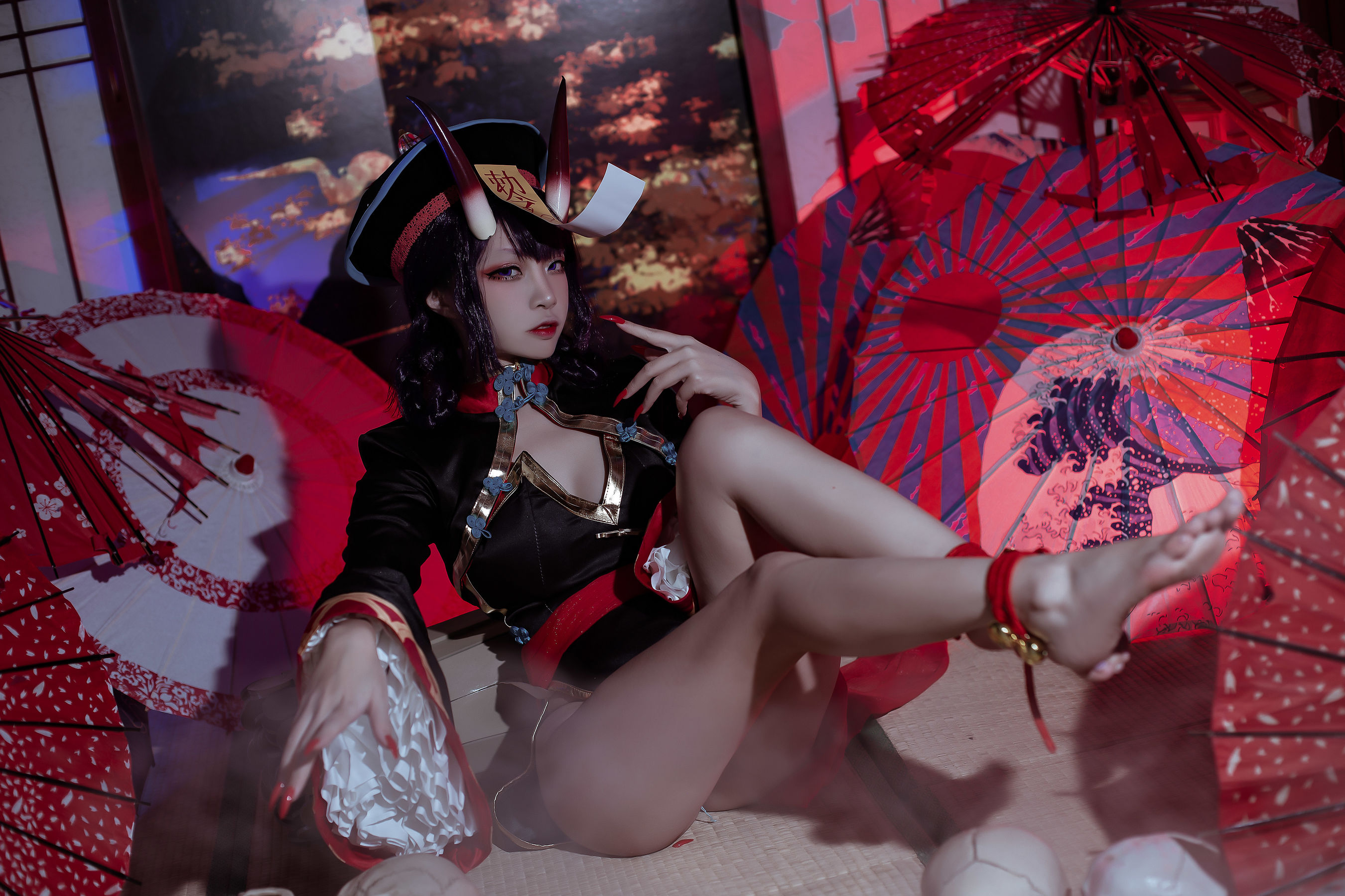 人气Coser二佐Nisa - fate酒吞僵尸童子-图10
