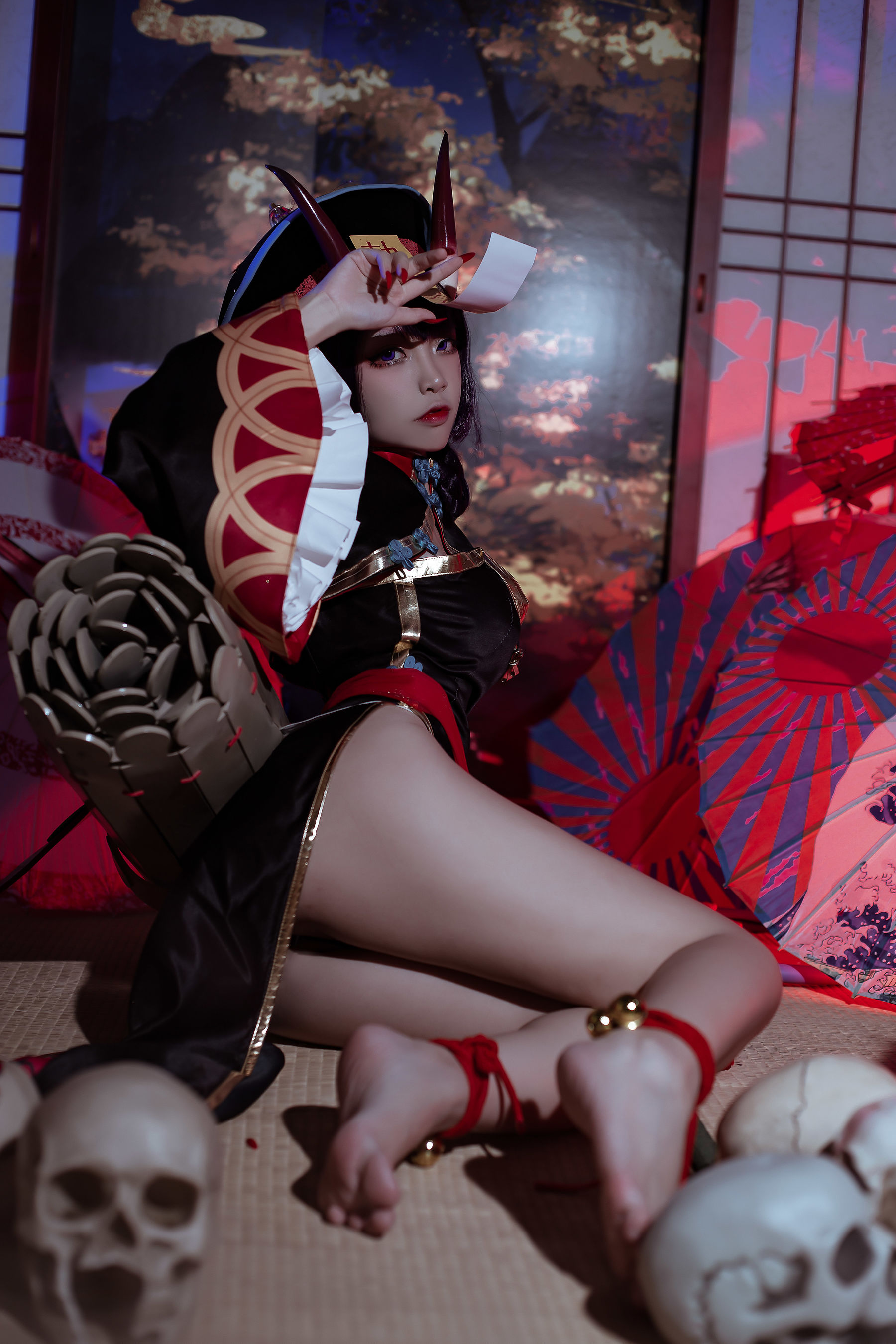 人气Coser二佐Nisa - fate酒吞僵尸童子-图15