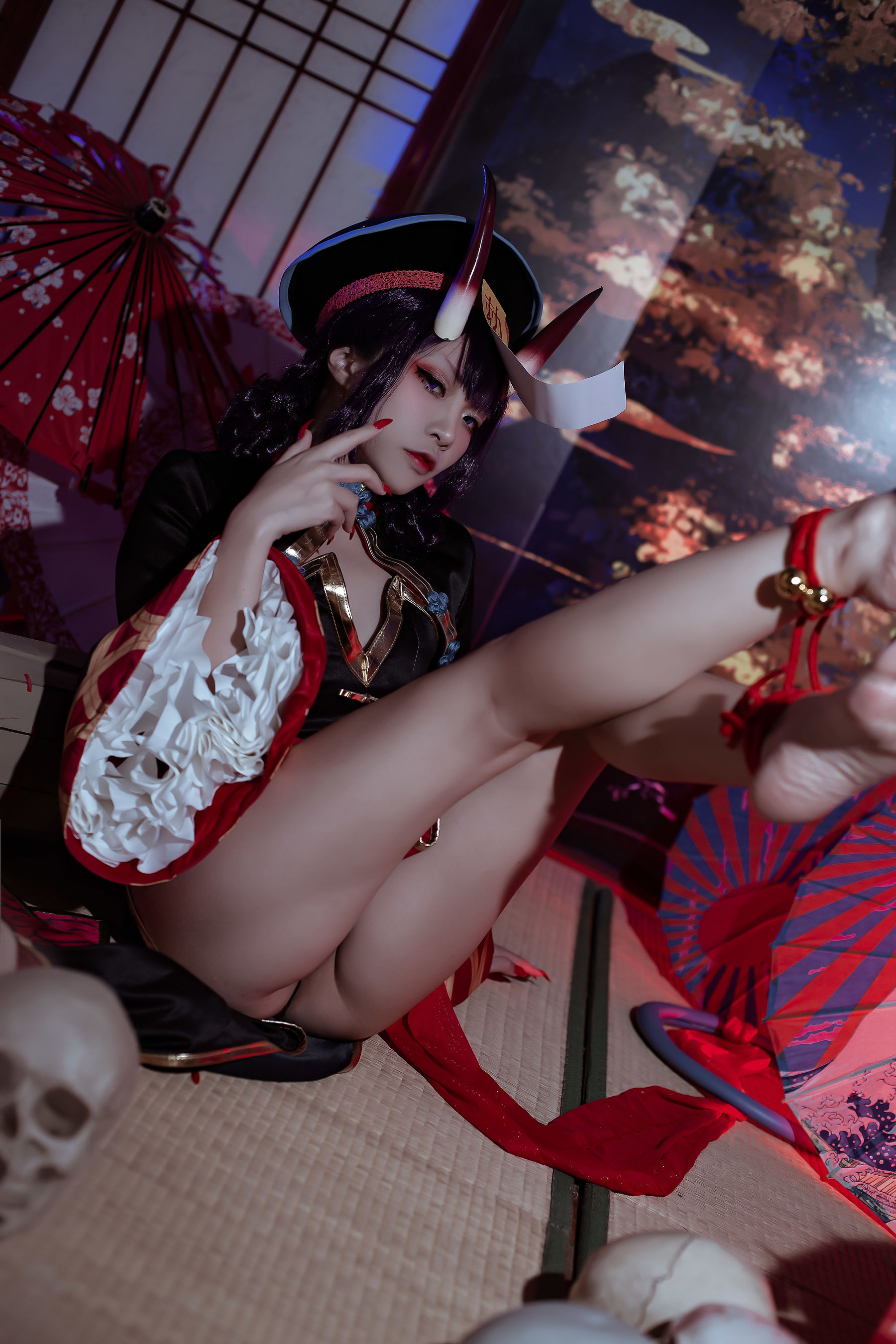 人气Coser二佐Nisa - fate酒吞僵尸童子-图16