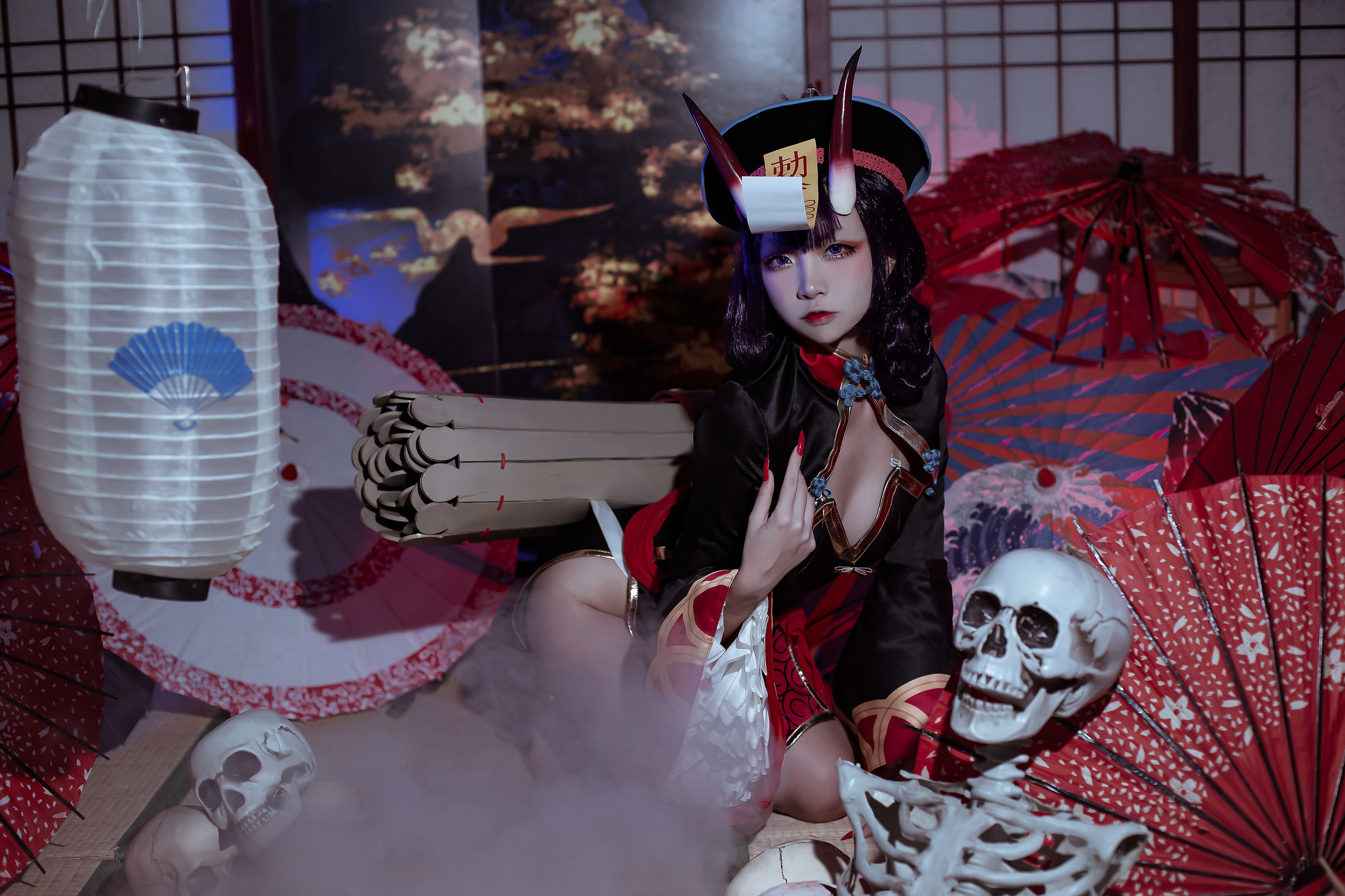 人气Coser二佐Nisa - fate酒吞僵尸童子-图2