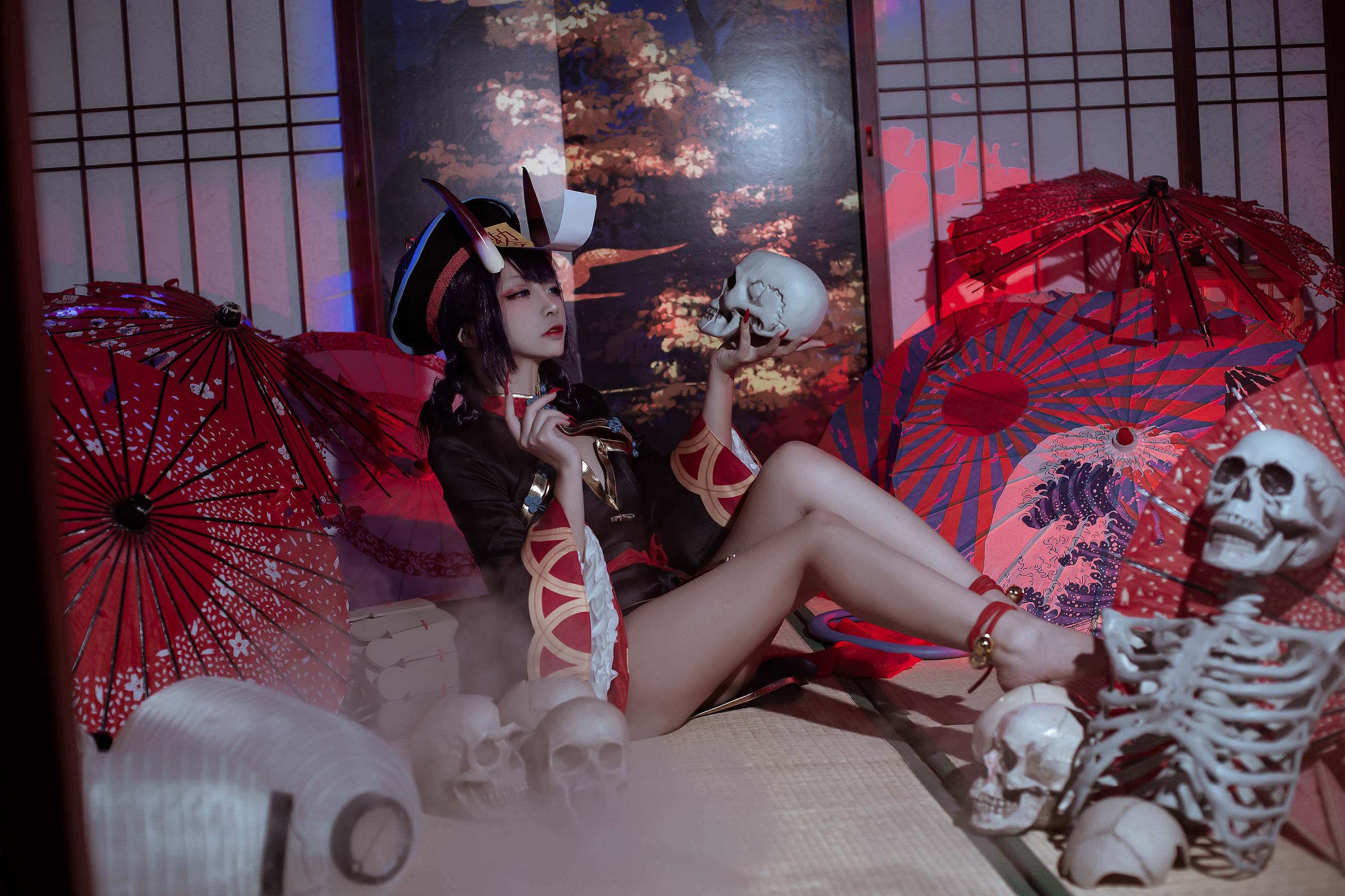 人气Coser二佐Nisa - fate酒吞僵尸童子-图4