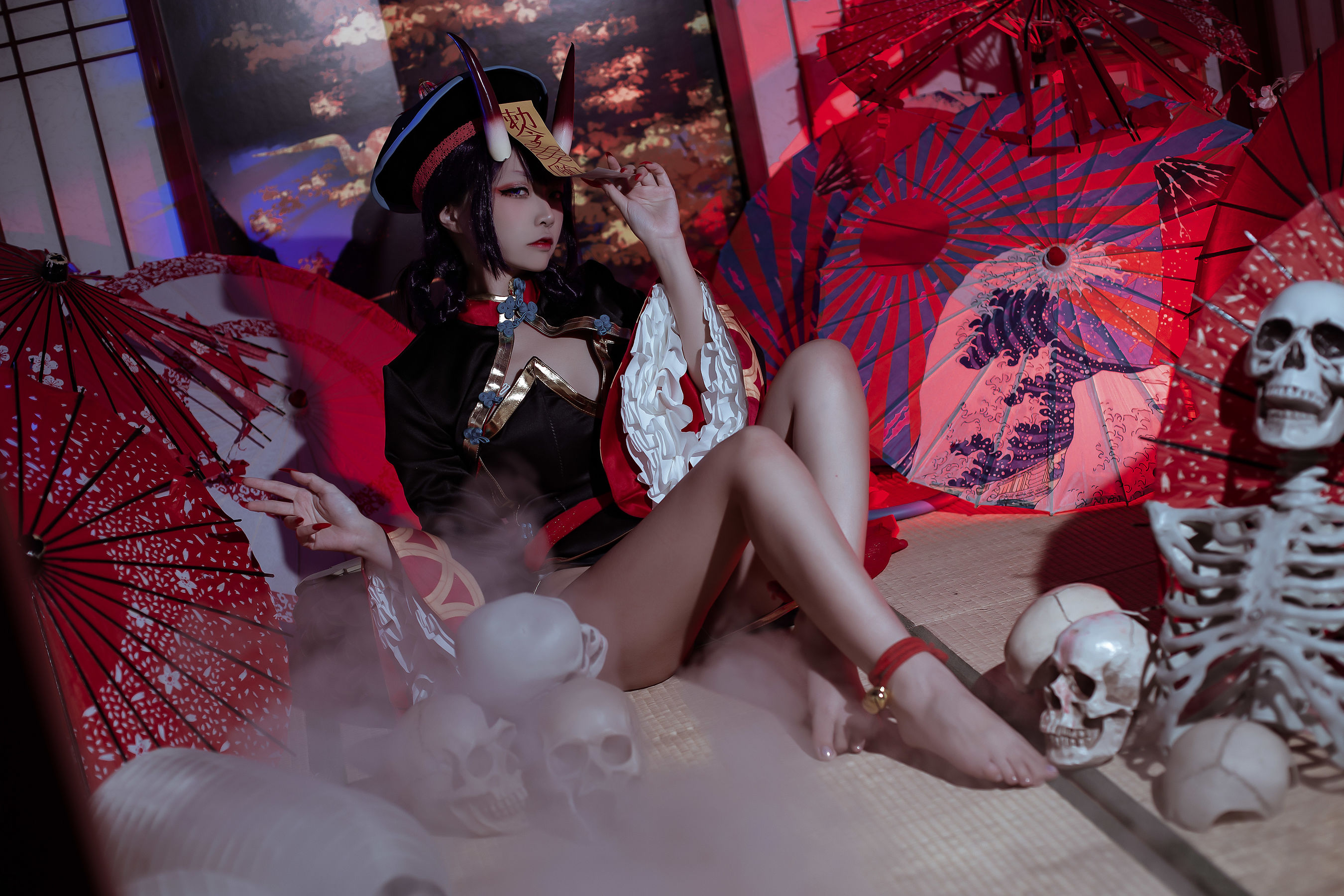 人气Coser二佐Nisa - fate酒吞僵尸童子-图6