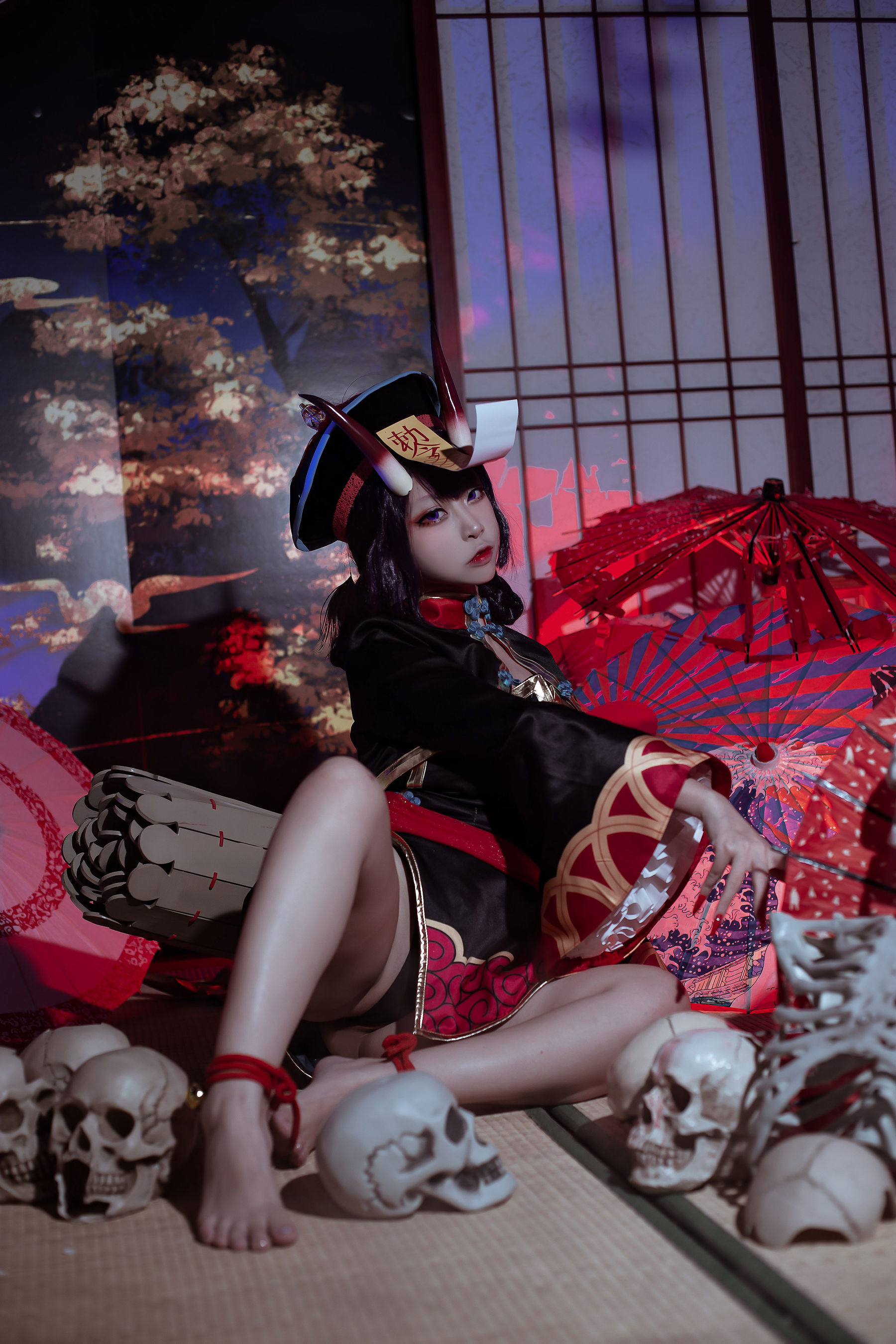 人气Coser二佐Nisa - fate酒吞僵尸童子-图7