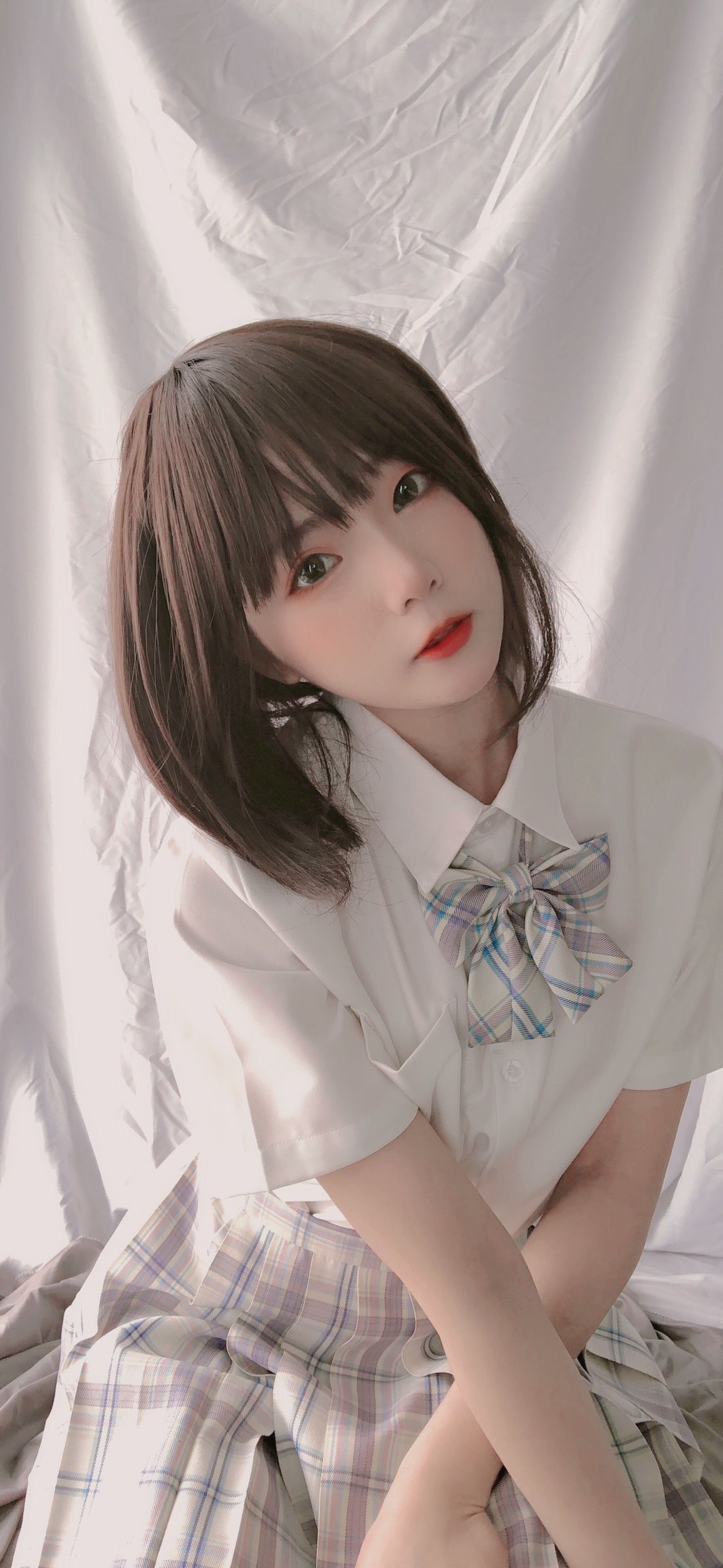 萌妹是青水 - 学妹jk-图11