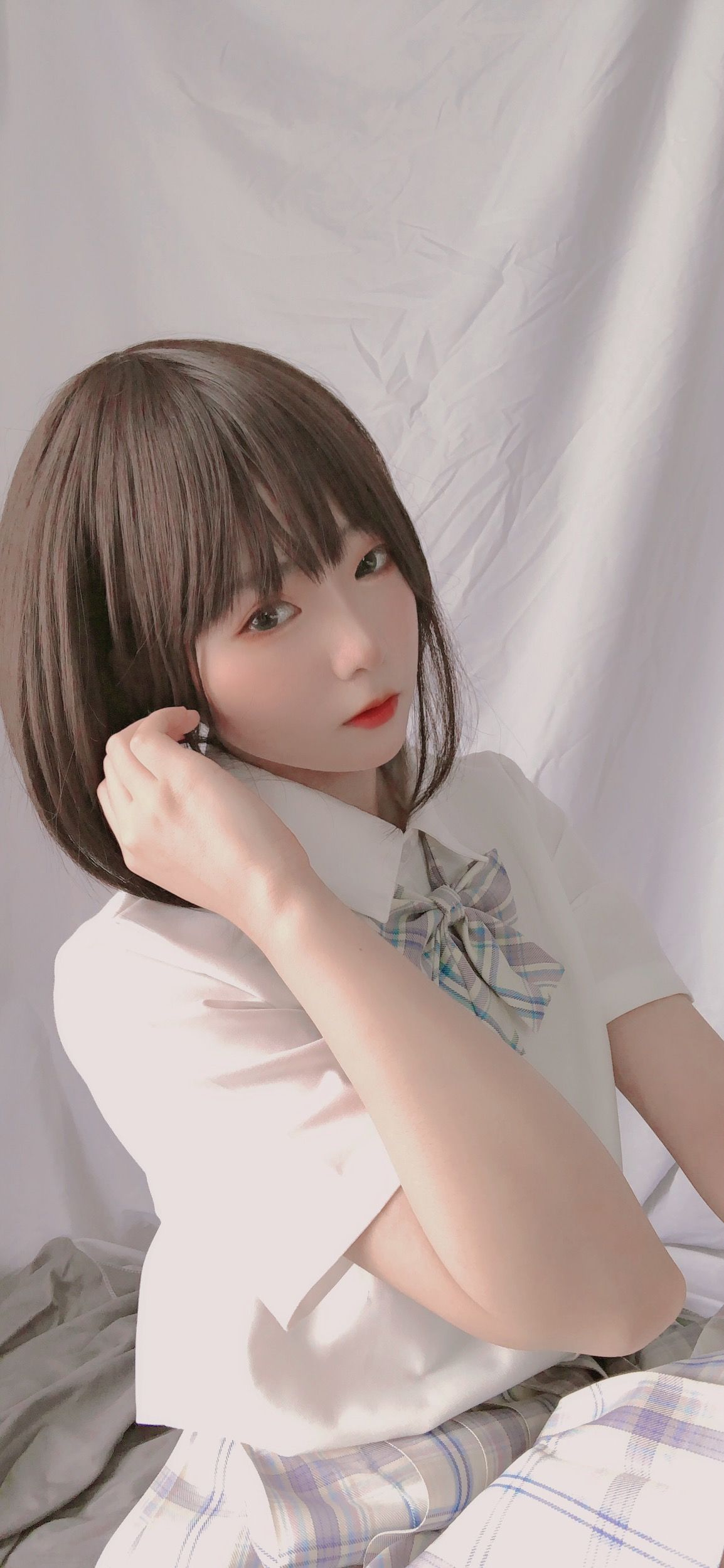 萌妹是青水 - 学妹jk-图25