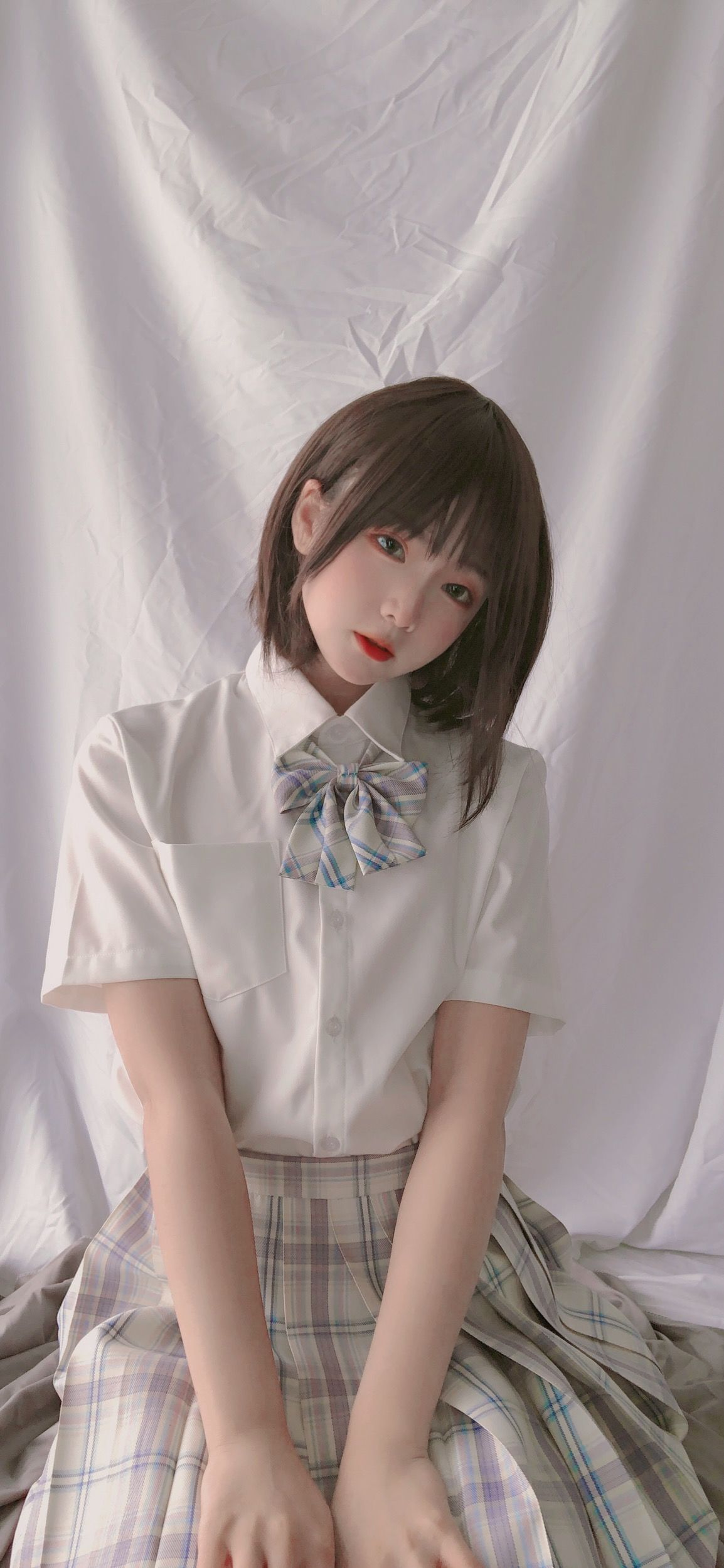 萌妹是青水 - 学妹jk-图32
