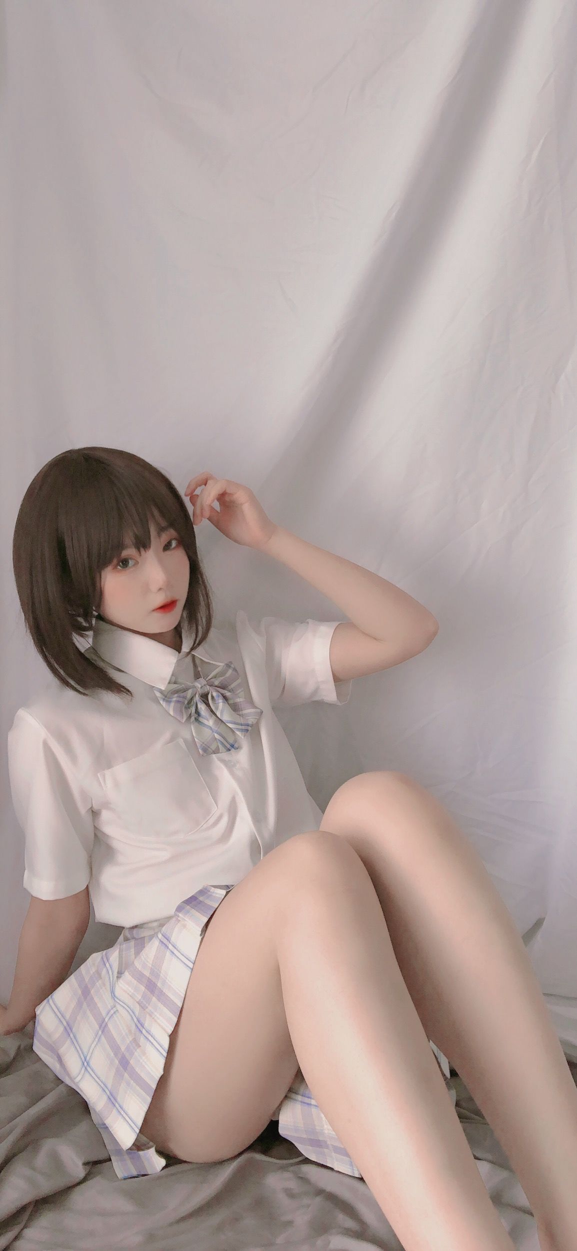 萌妹是青水 - 学妹jk-图8