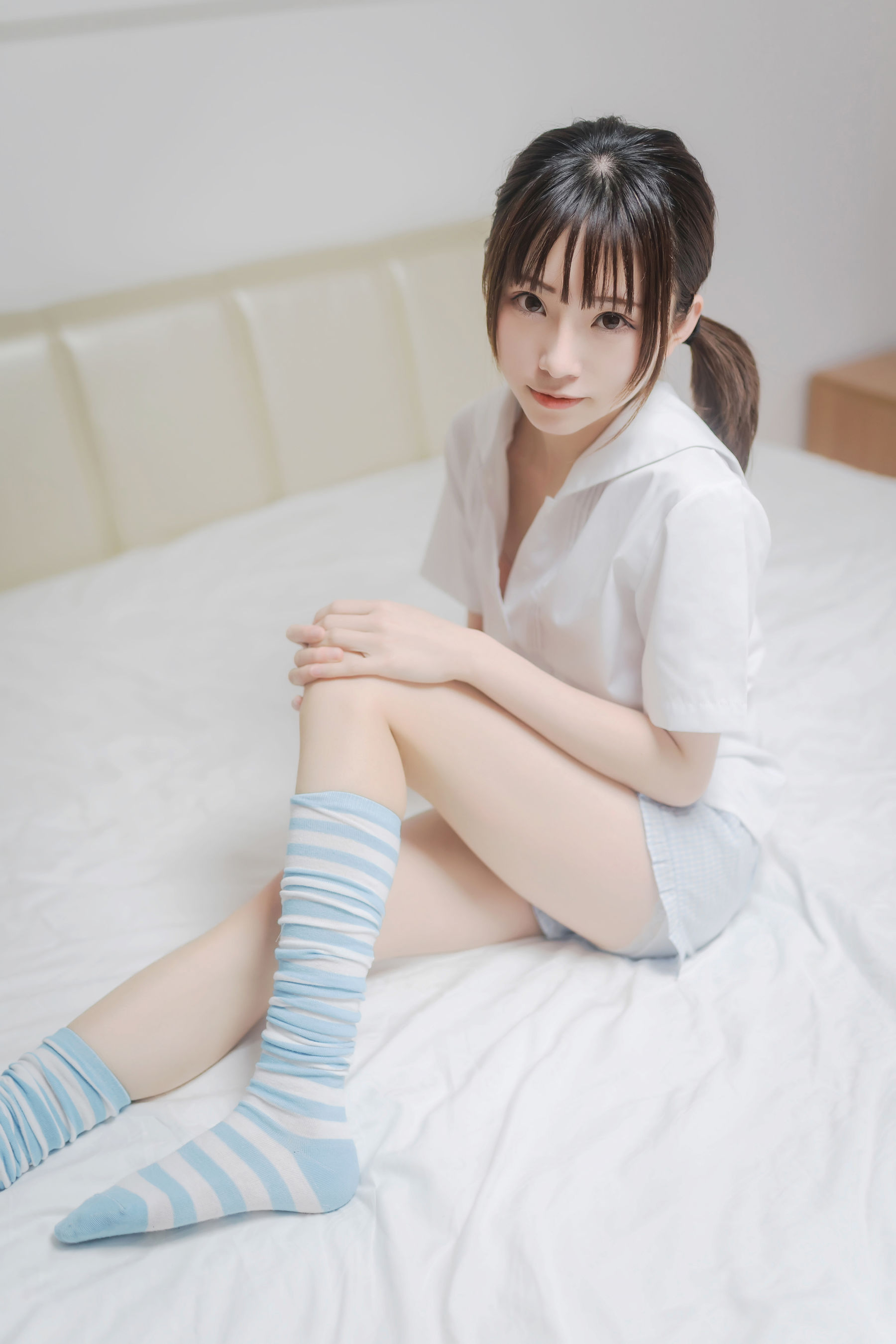 动漫博主Kitaro_绮太郎 - 蓝白条纹袜-图33