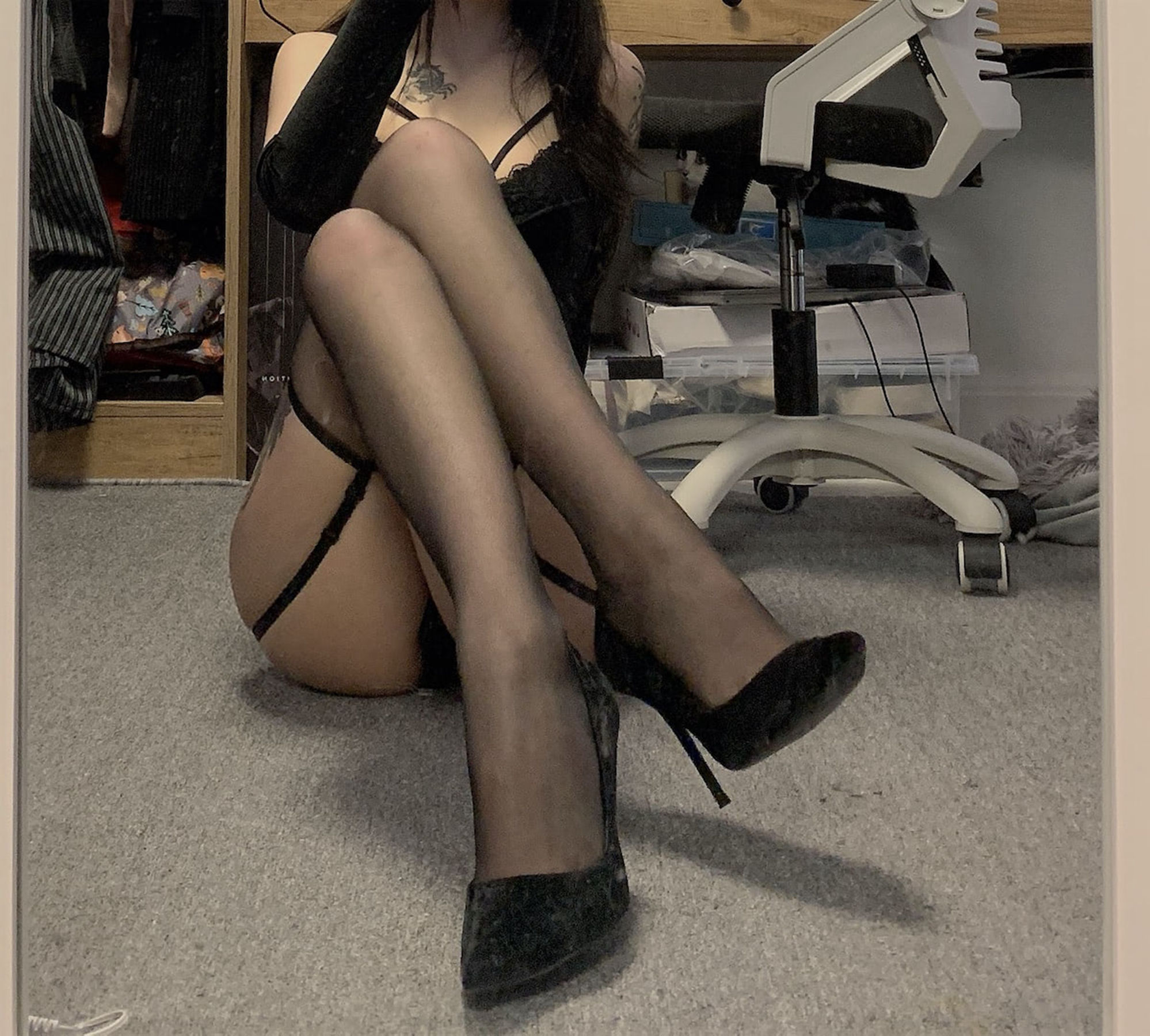 vams子 - 黑色兔女郎-图12