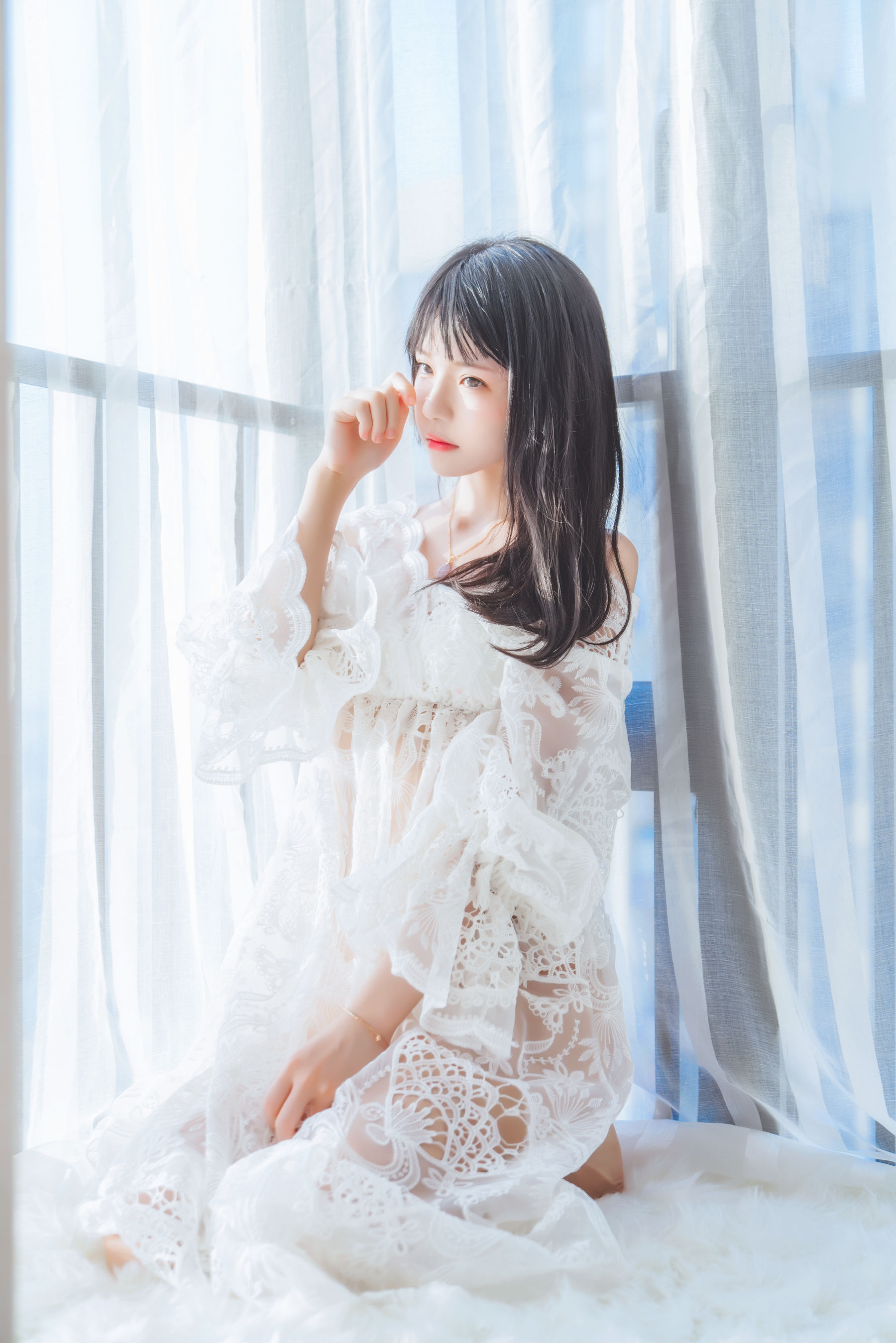 桜桃喵 - 初雪-图24