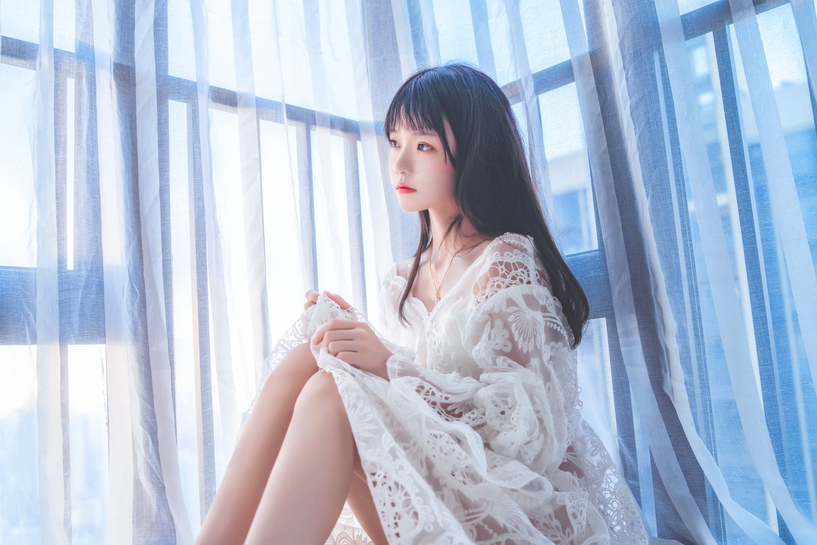 桜桃喵 - 初雪-图31