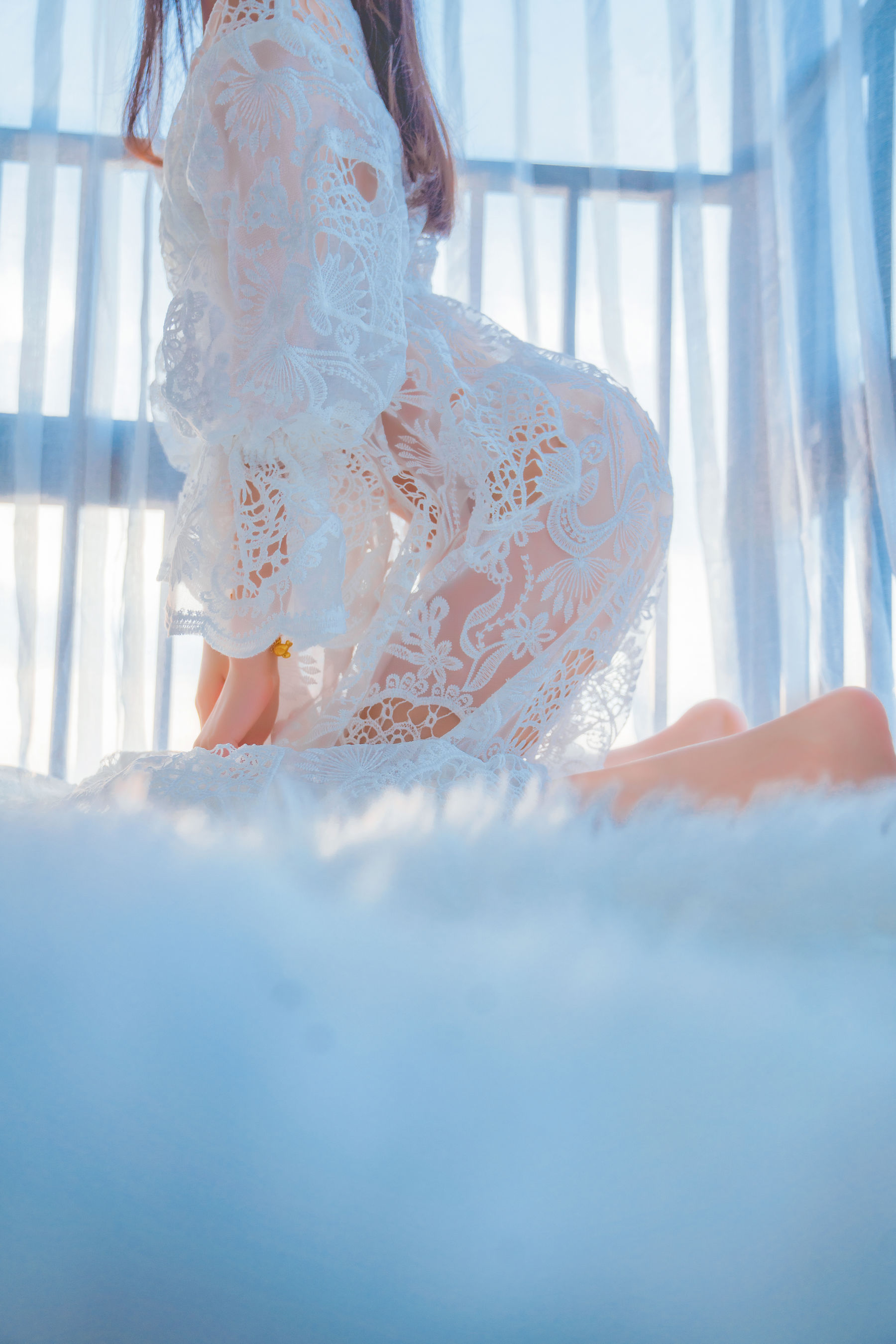 桜桃喵 - 初雪-图35