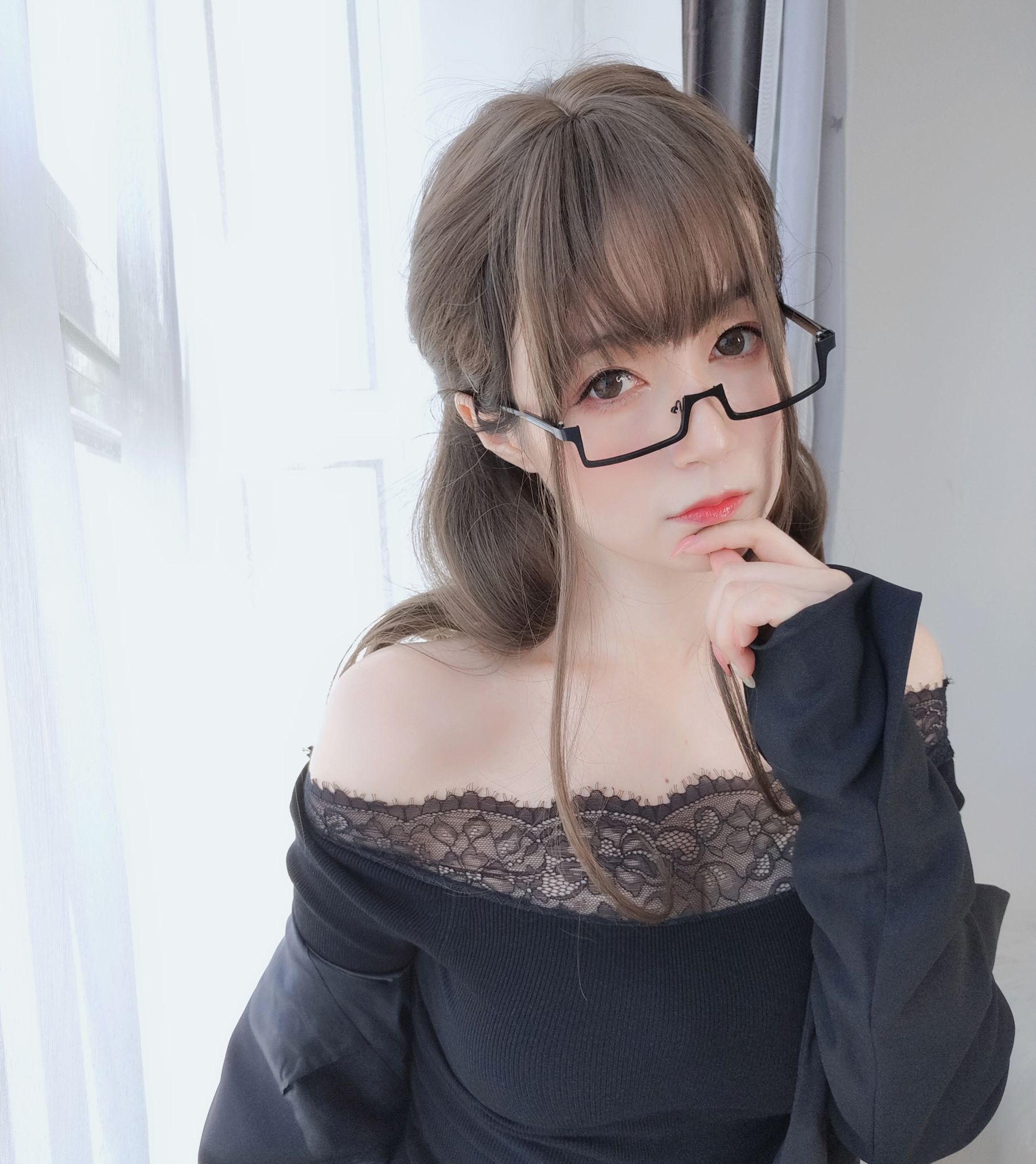 Coser小姐姐白银 - 黑西服-图10