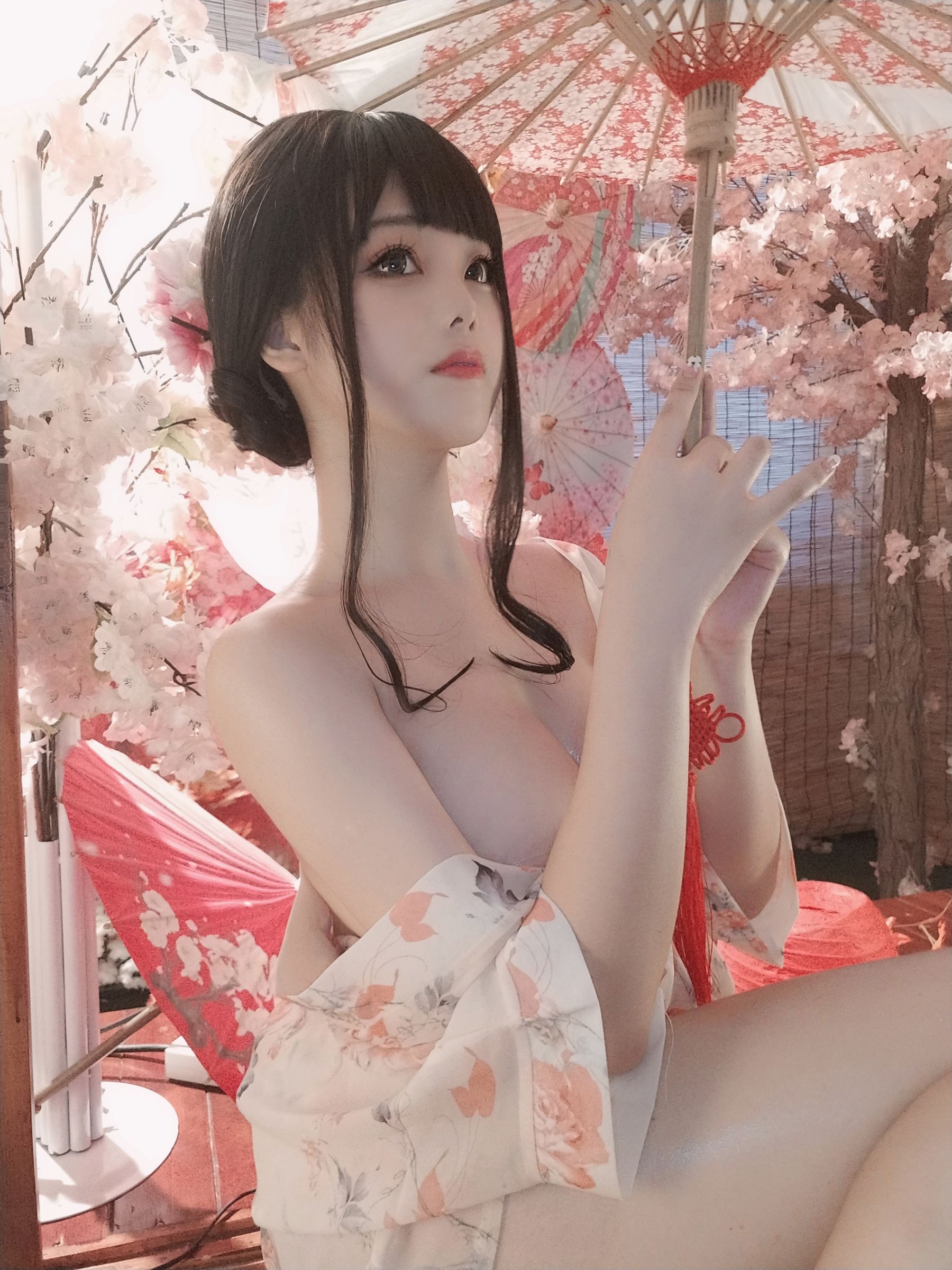 萌系小姐姐蜜汁猫裘 - 浴娘-图24