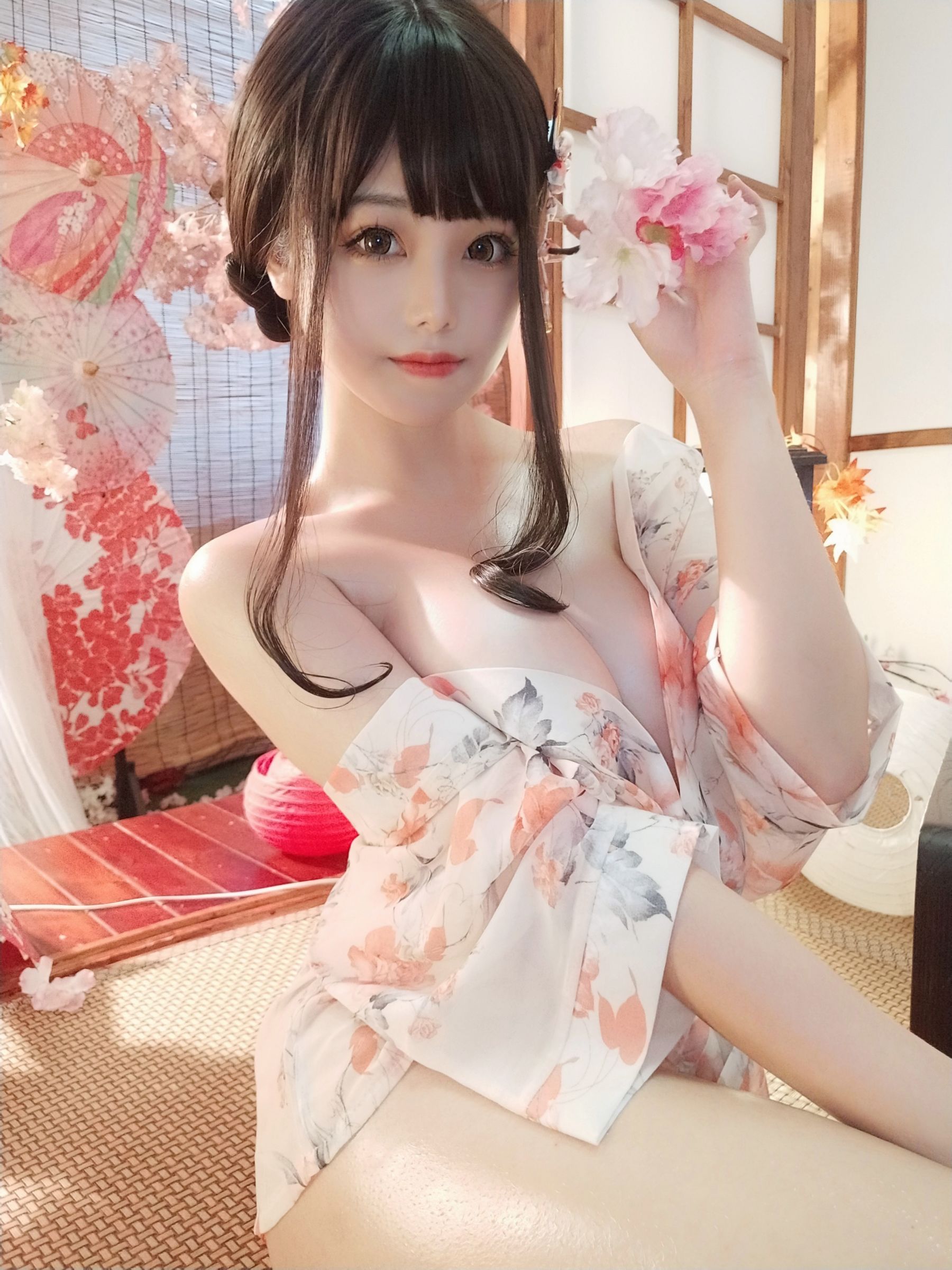 萌系小姐姐蜜汁猫裘 - 浴娘-图6