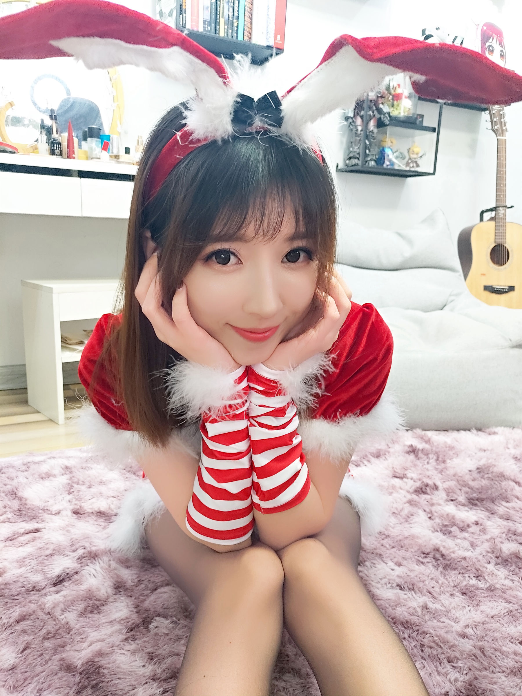 斗鱼主播小女巫露娜 - 圣诞装-图2