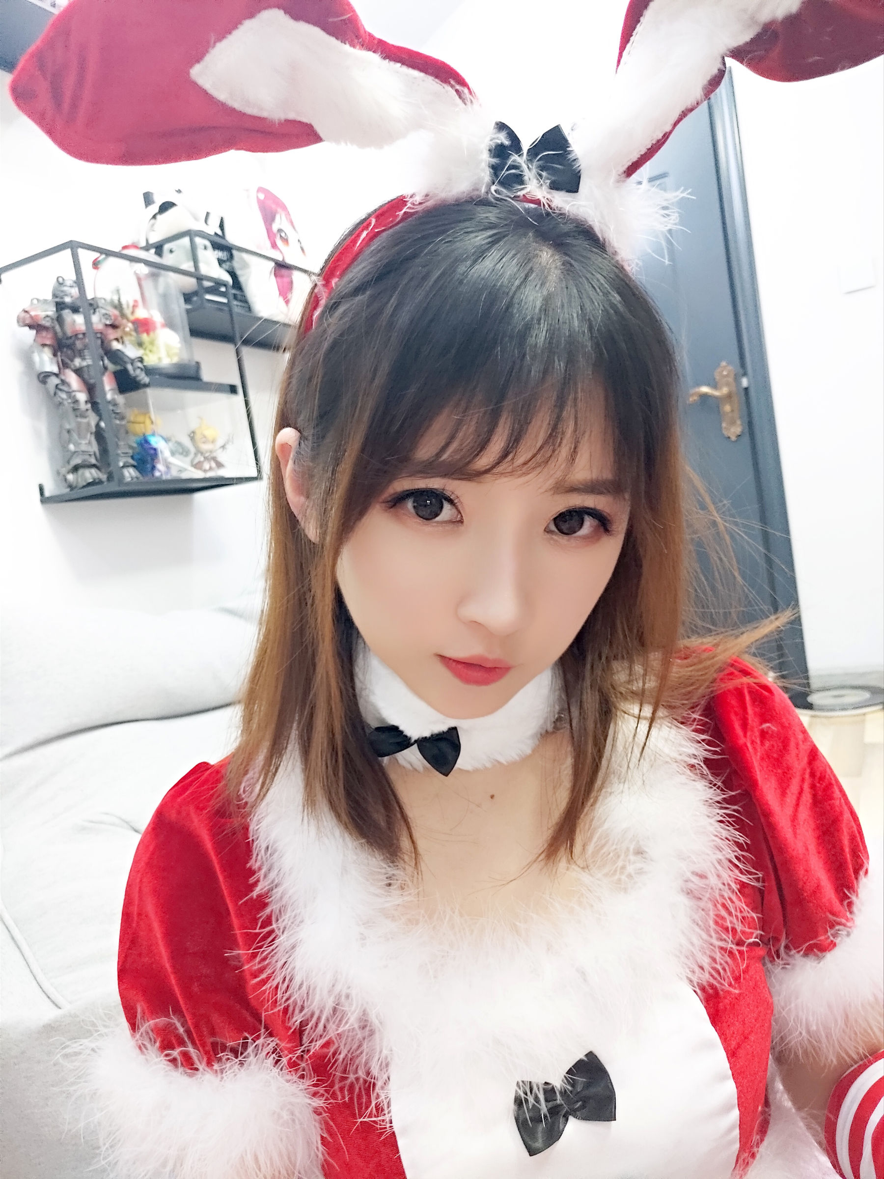斗鱼主播小女巫露娜 - 圣诞装-图35
