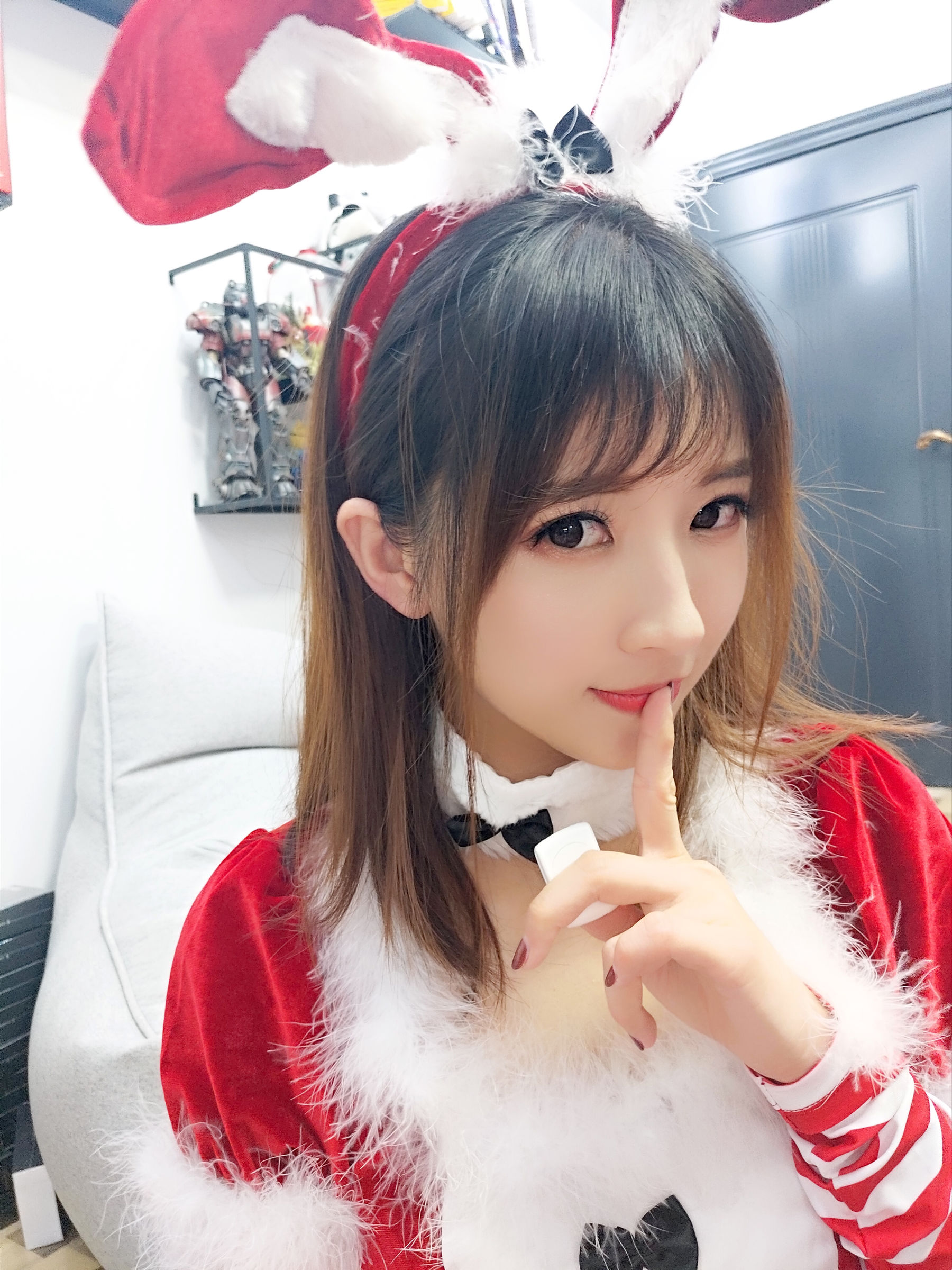 斗鱼主播小女巫露娜 - 圣诞装-图36