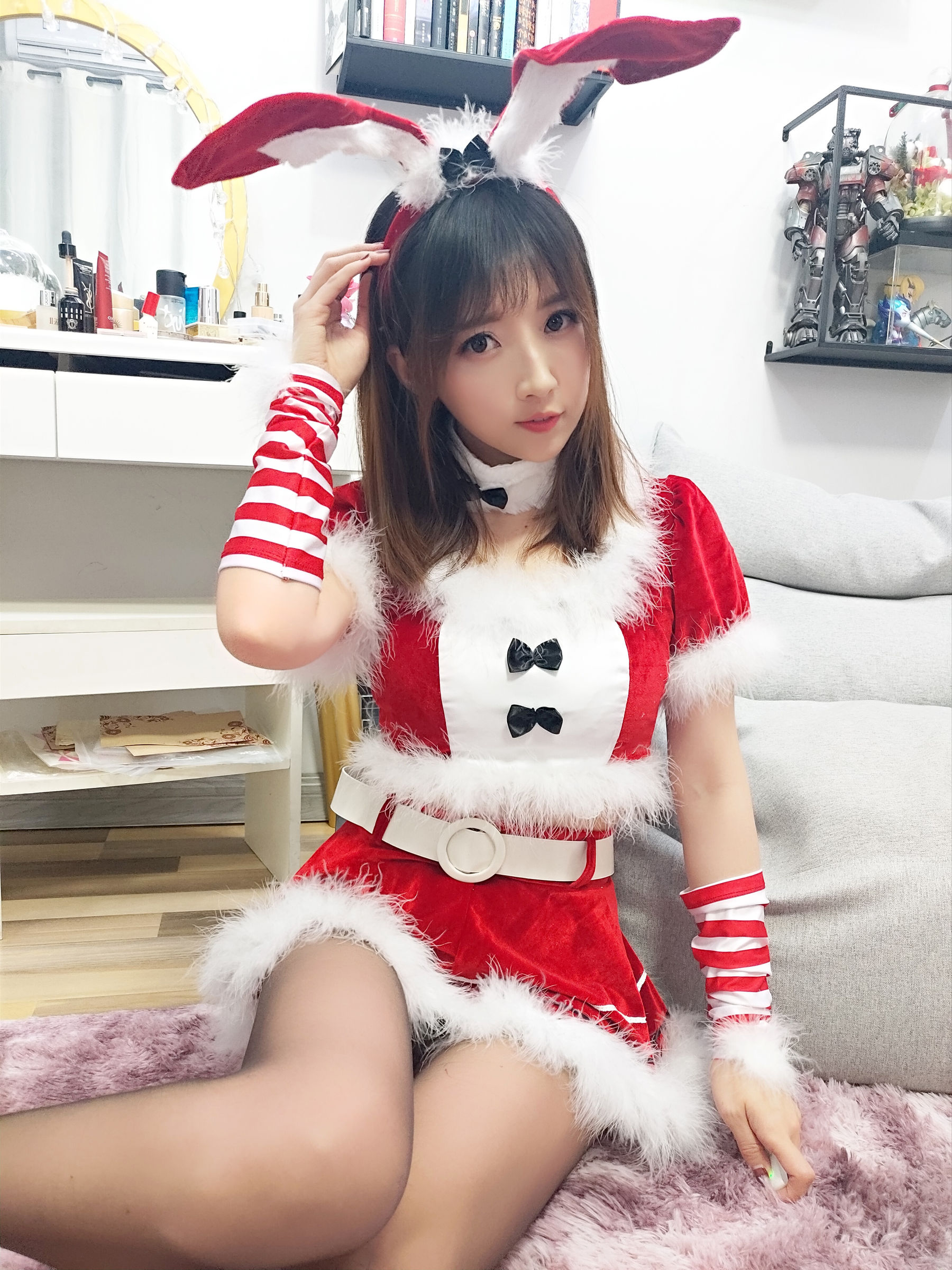 斗鱼主播小女巫露娜 - 圣诞装-图4