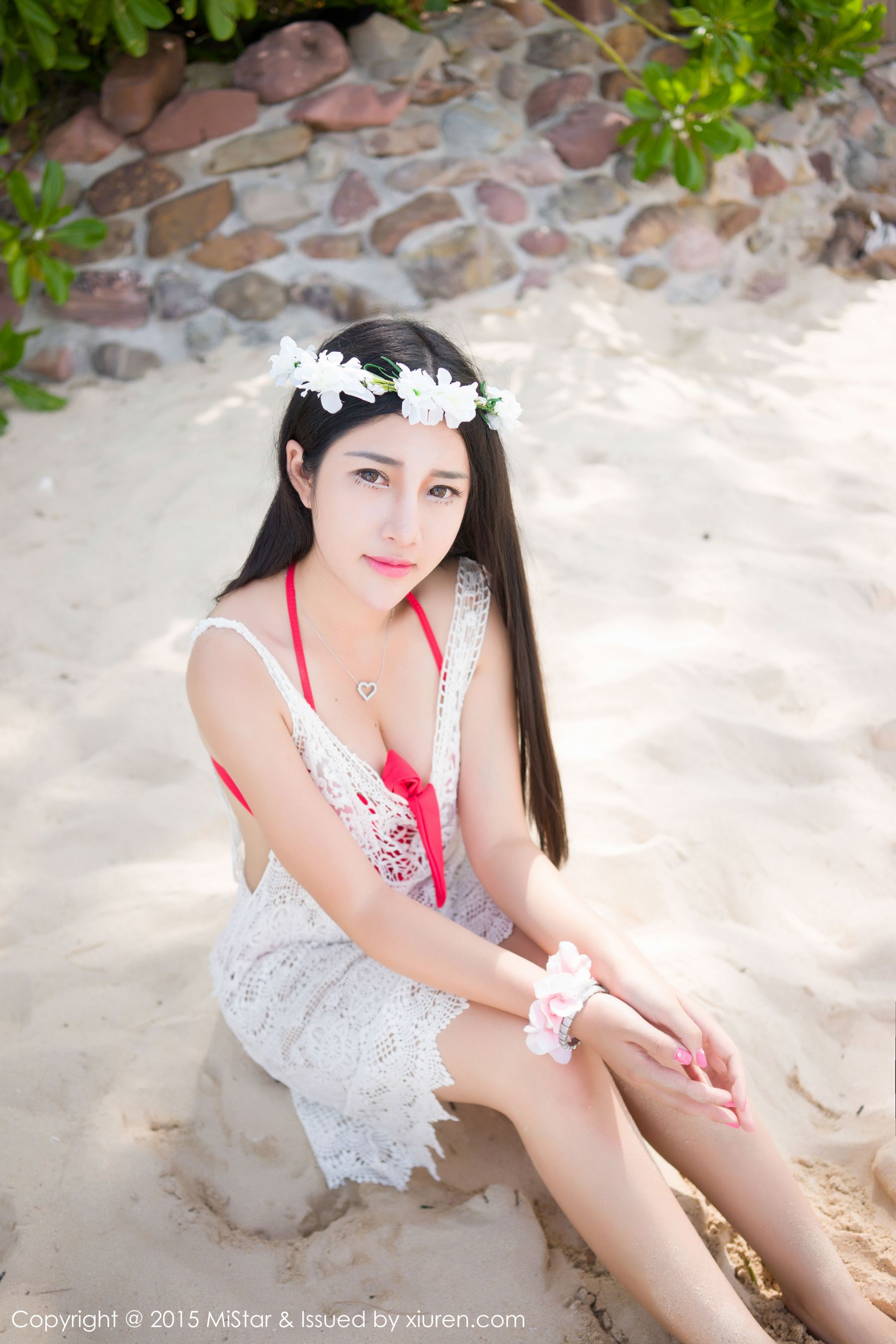 嘉嘉Tiffany《普吉岛旅拍》水手服泳装+比基尼  Vol.038-图49