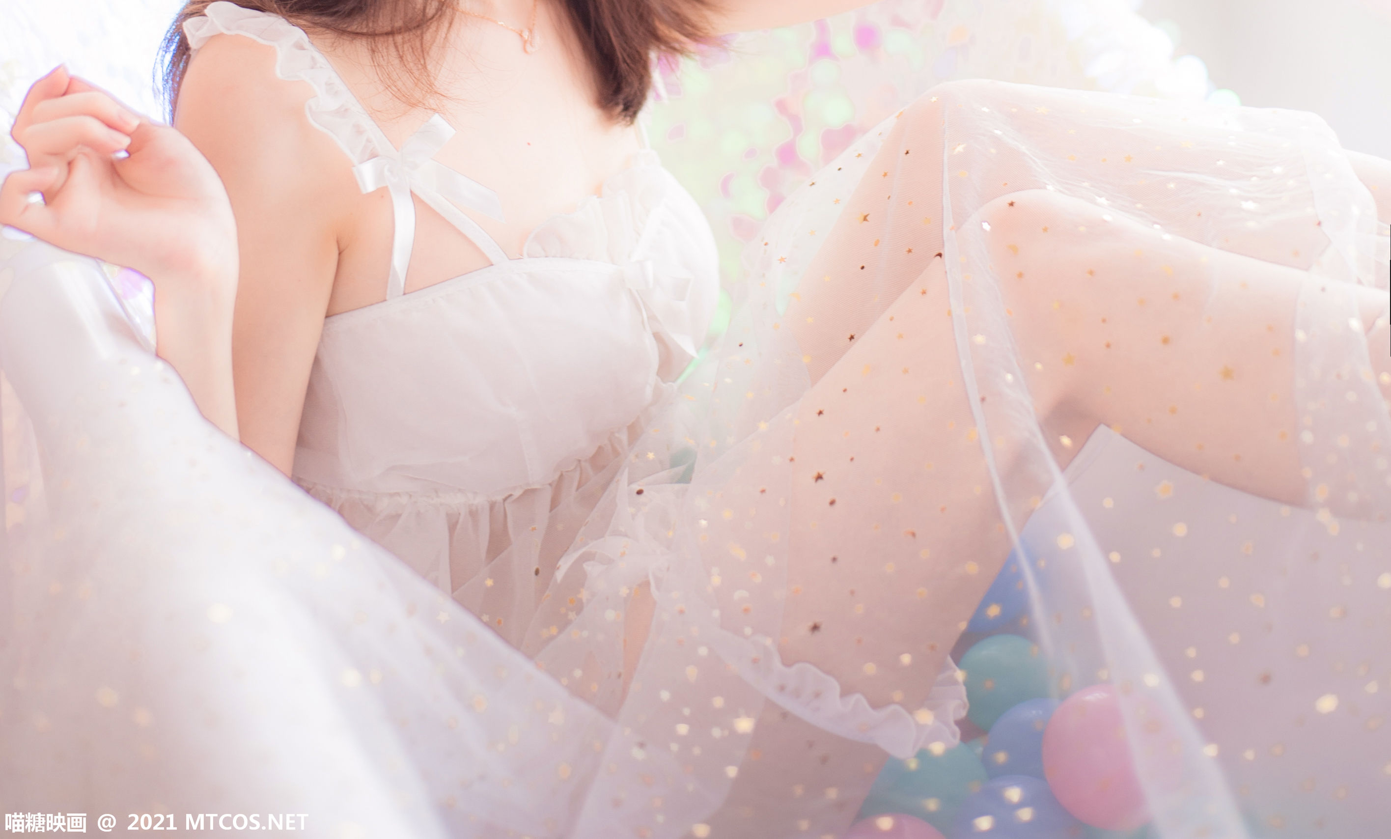 VOL.351 泡泡粉裙-图1