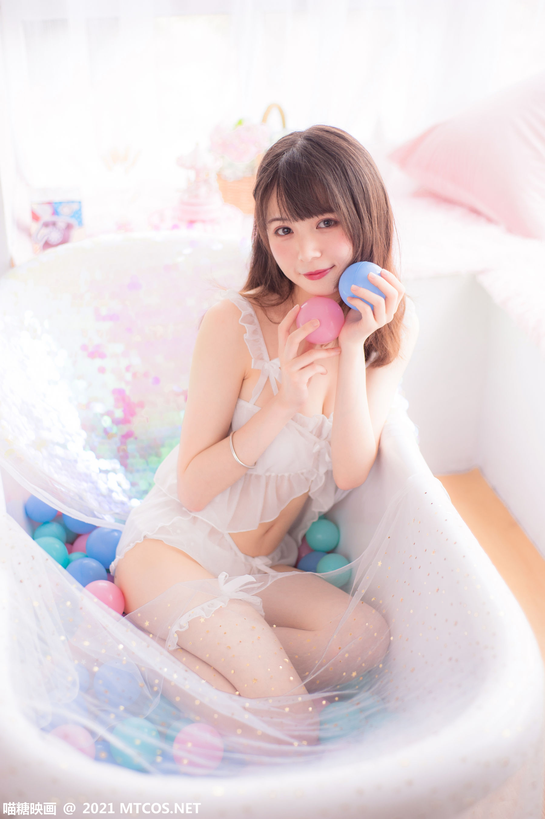 VOL.351 泡泡粉裙-图4