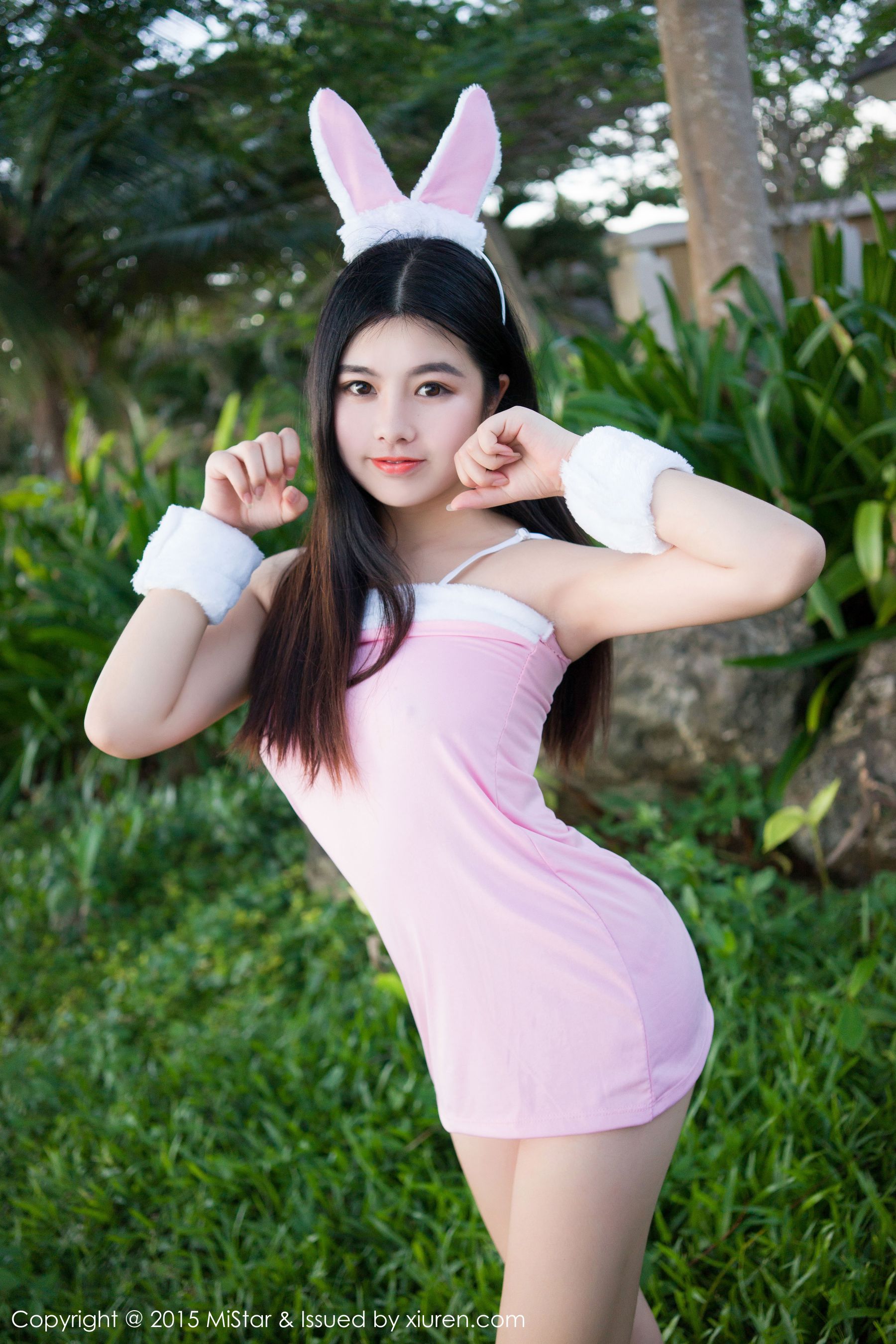 娜露Selena《死库水+粉嫩兔女郎》  Vol.050-图30