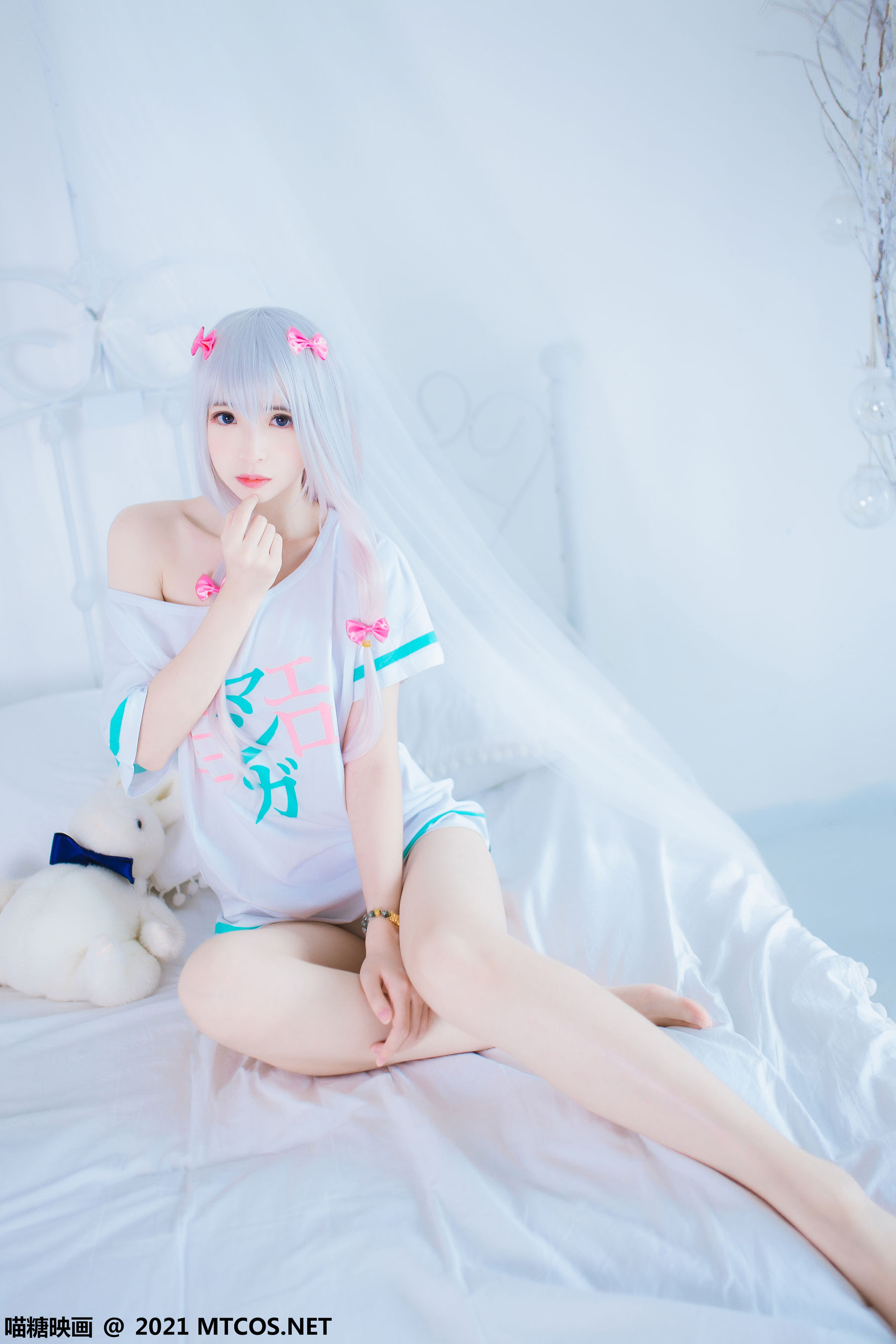 VOL.359 纱雾和白猫-图10