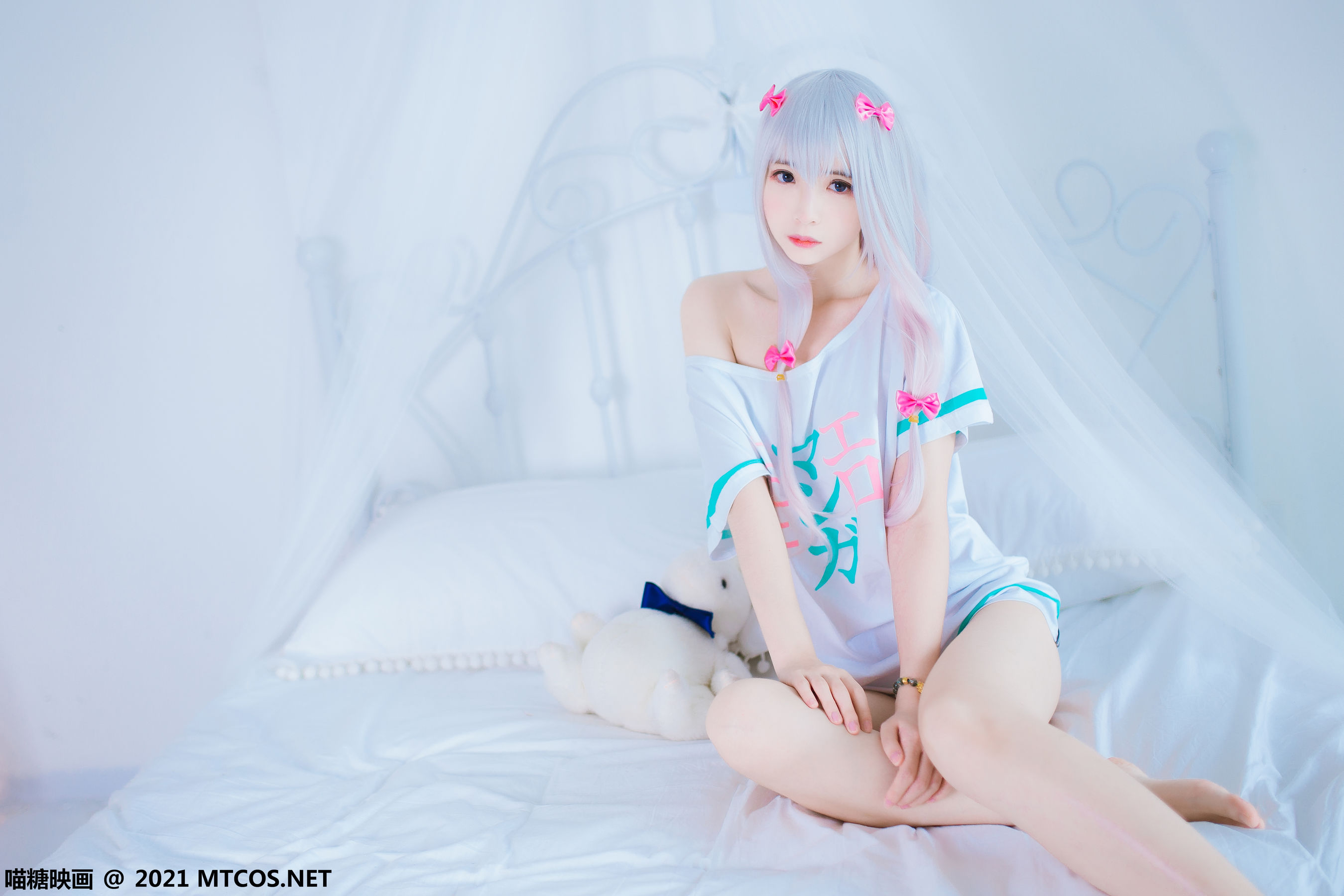 VOL.359 纱雾和白猫-图11