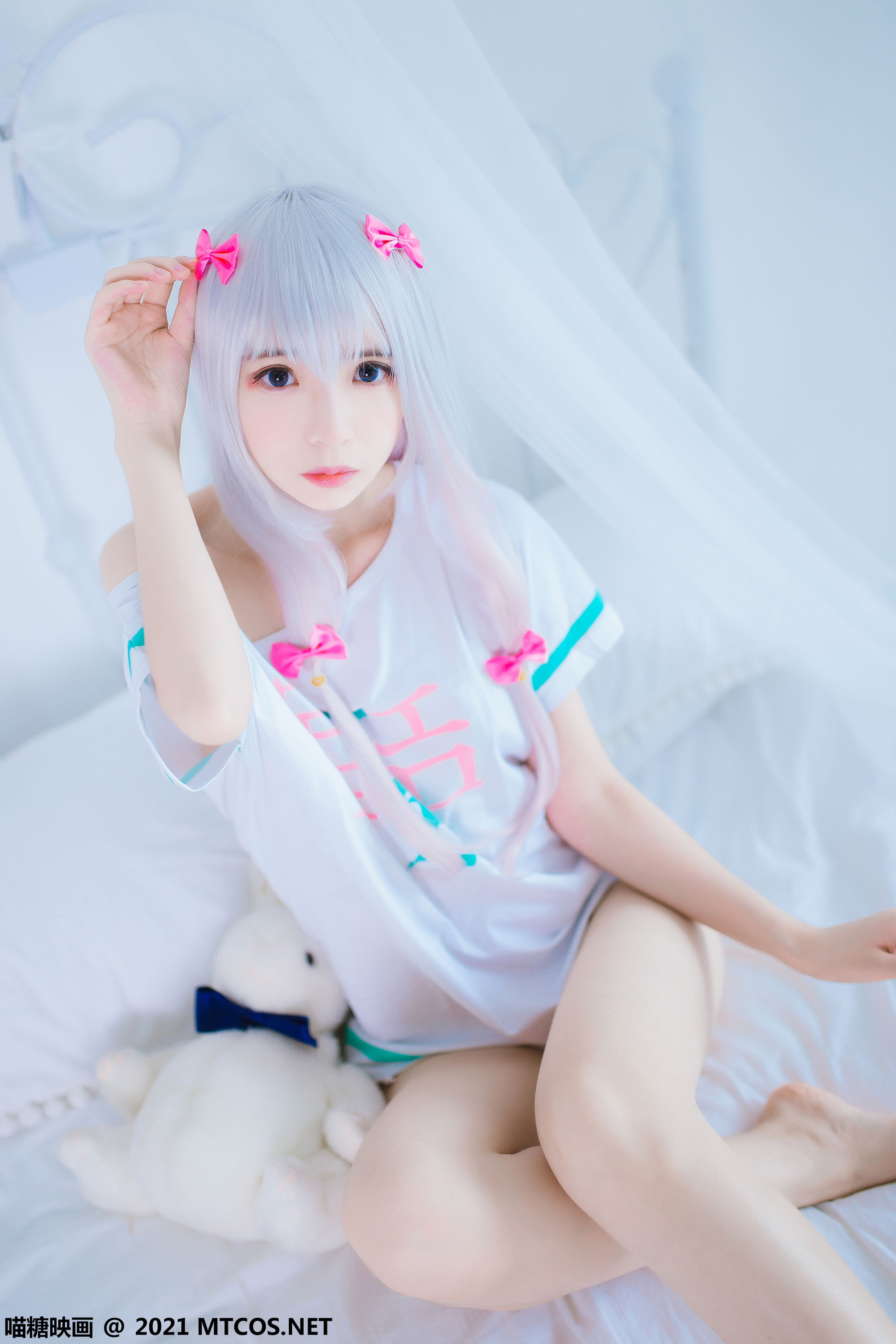 VOL.359 纱雾和白猫-图12