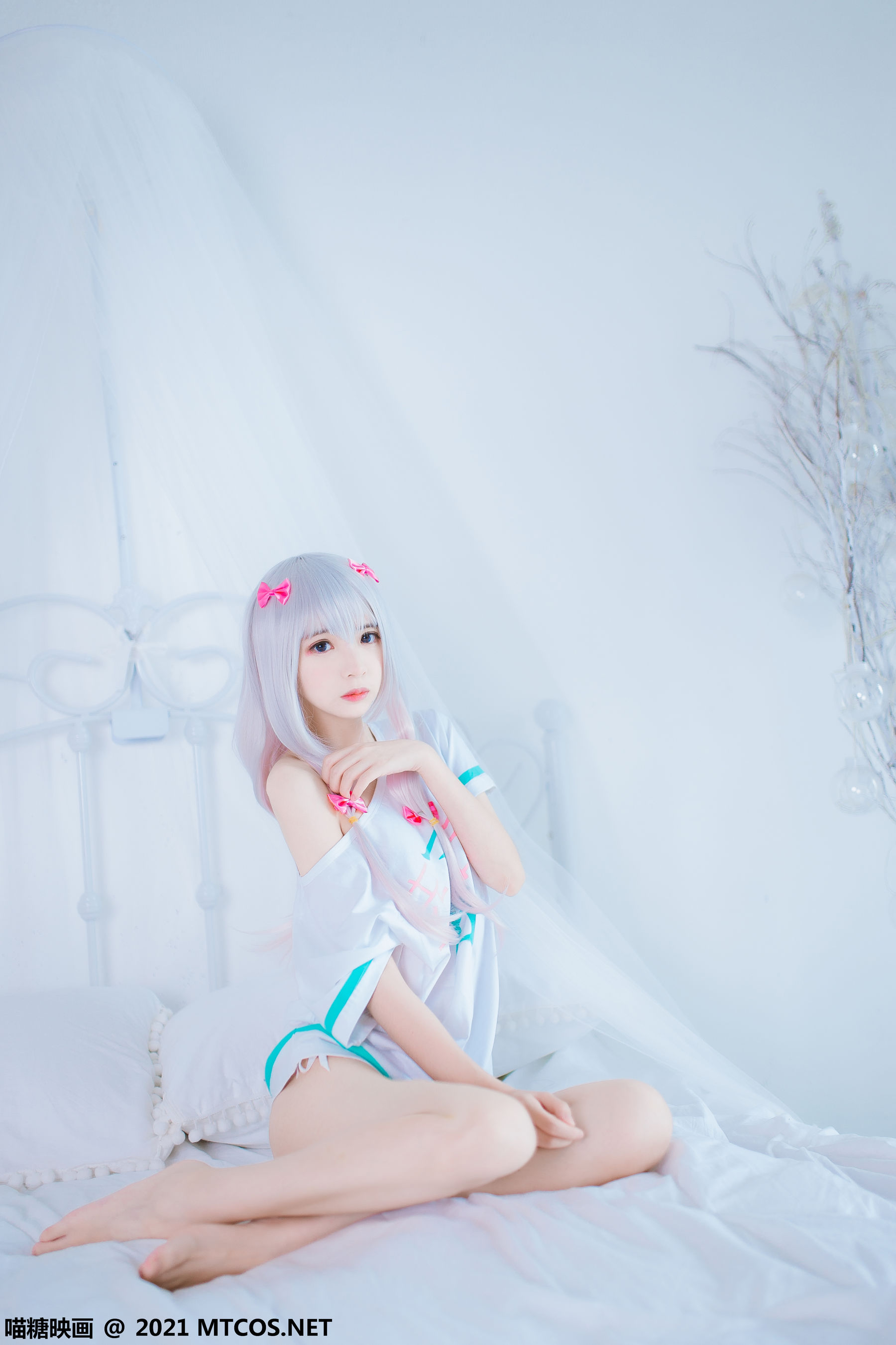 VOL.359 纱雾和白猫-图13