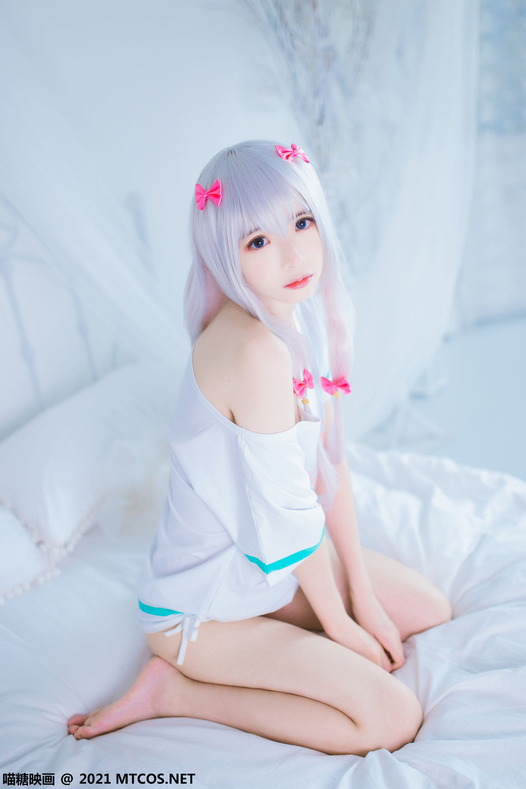 VOL.359 纱雾和白猫-图15