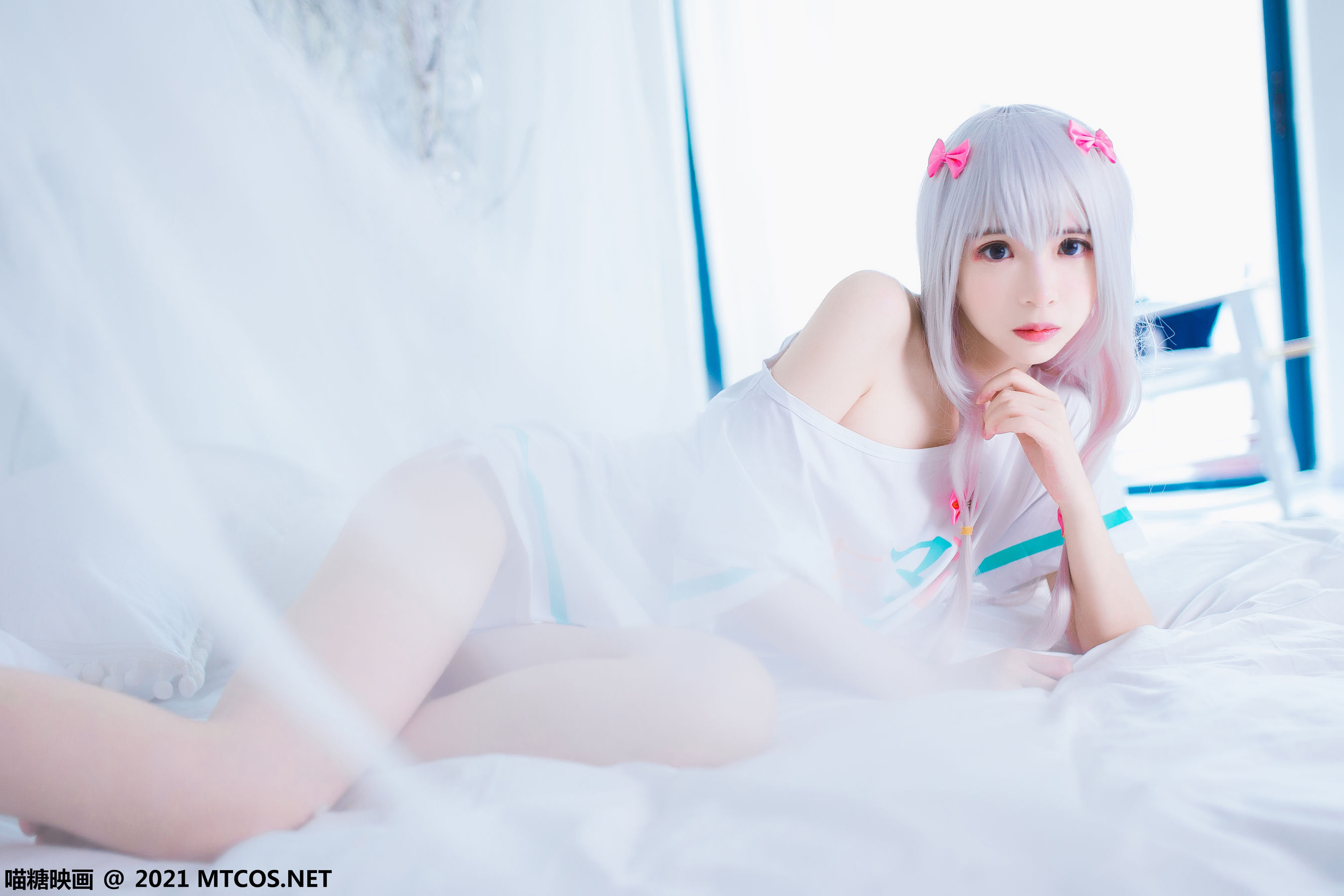 VOL.359 纱雾和白猫-图16