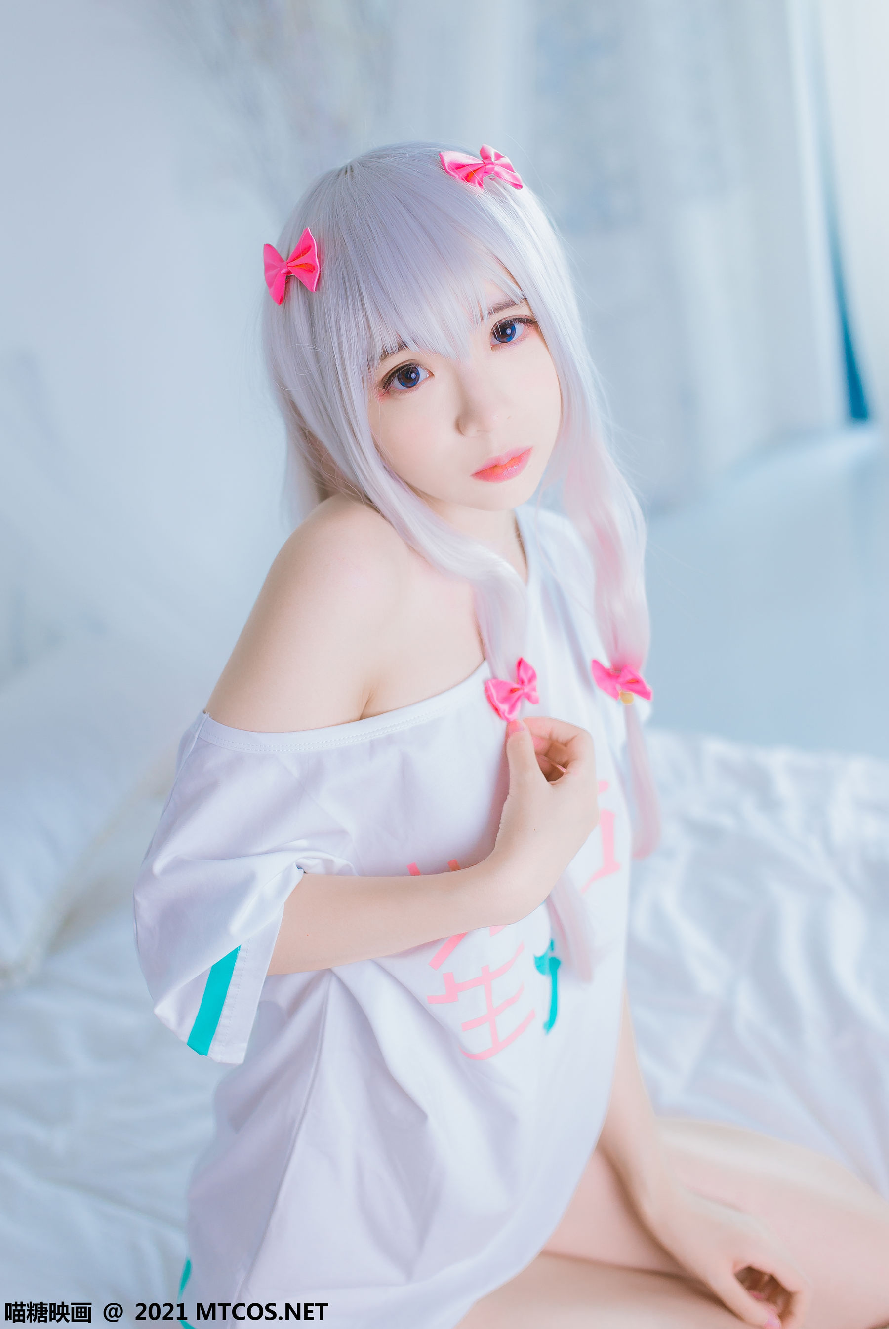 VOL.359 纱雾和白猫-图18