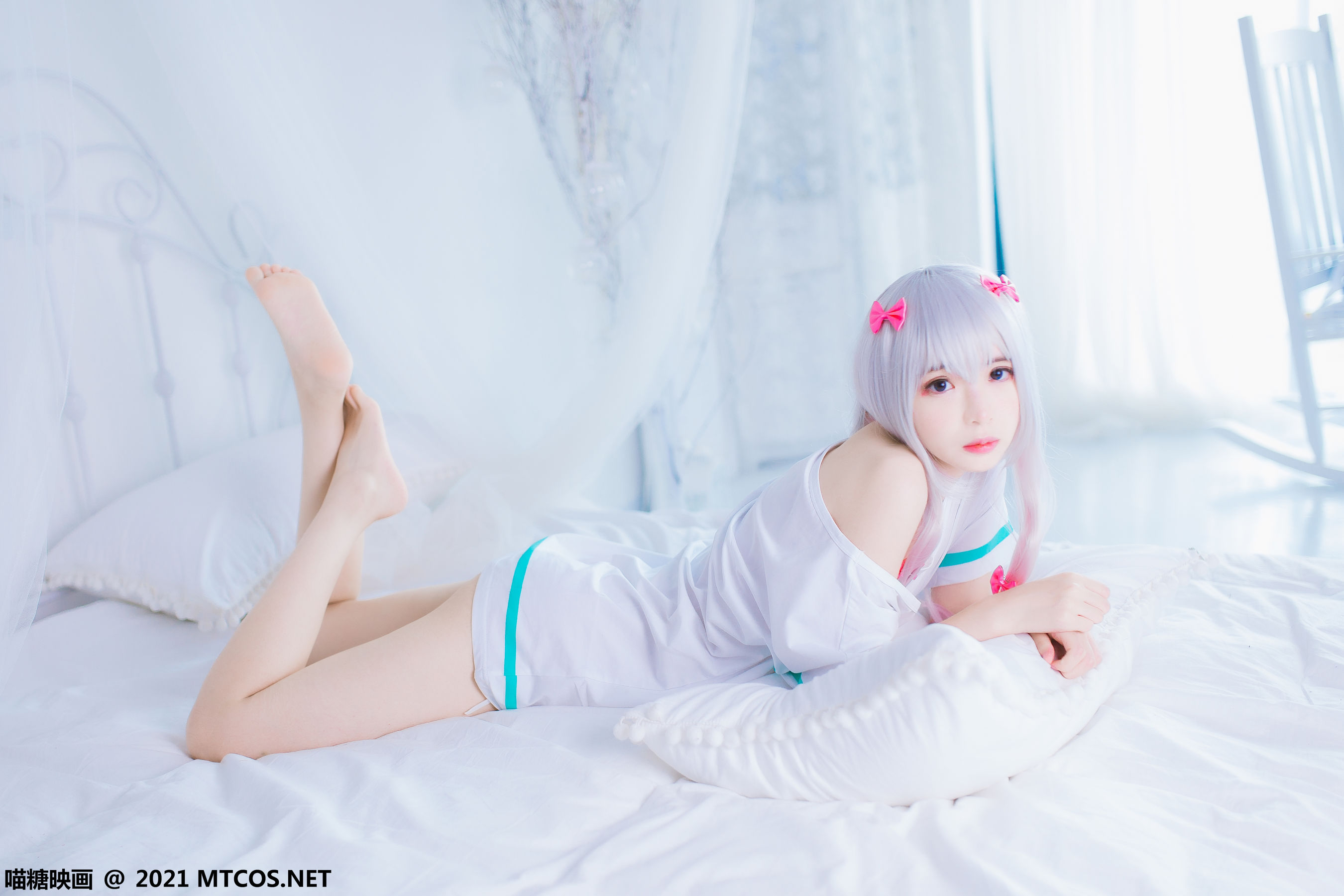 VOL.359 纱雾和白猫-图19