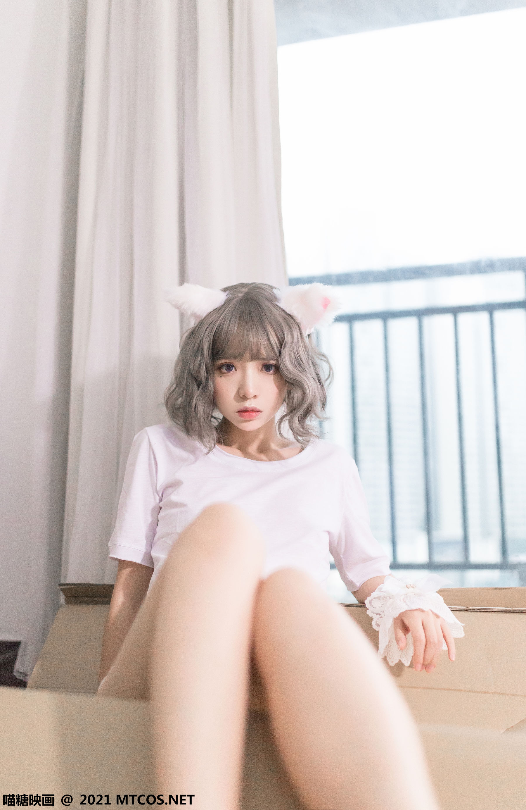 VOL.359 纱雾和白猫-图8