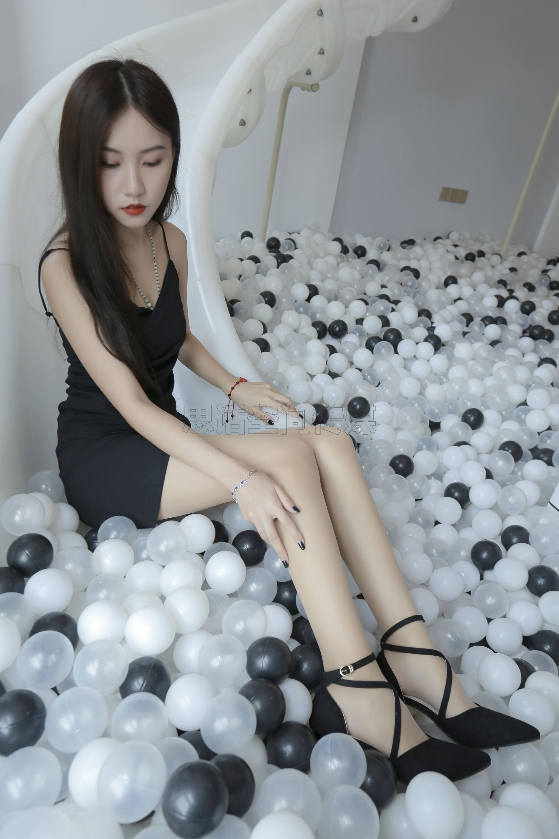 SJ001 曦然 泡泡球上的学姐-图15