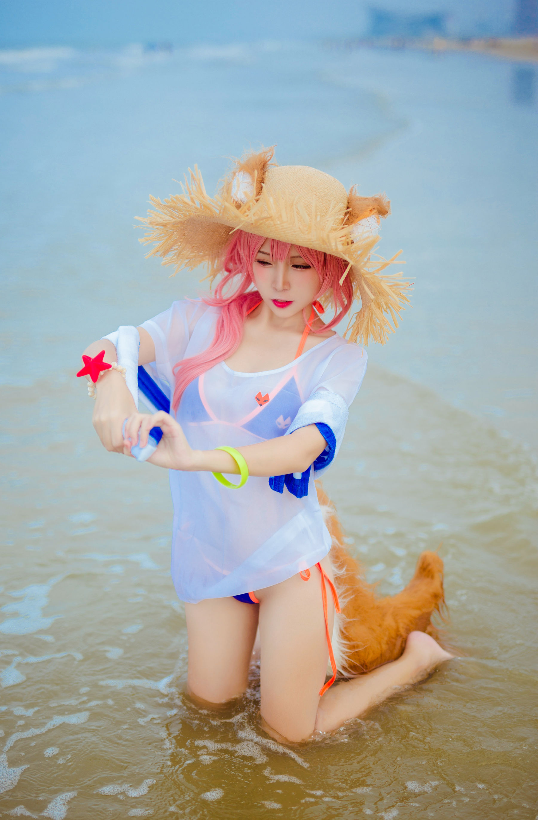 人气Coser二佐Nisa - 玉藻前-图2