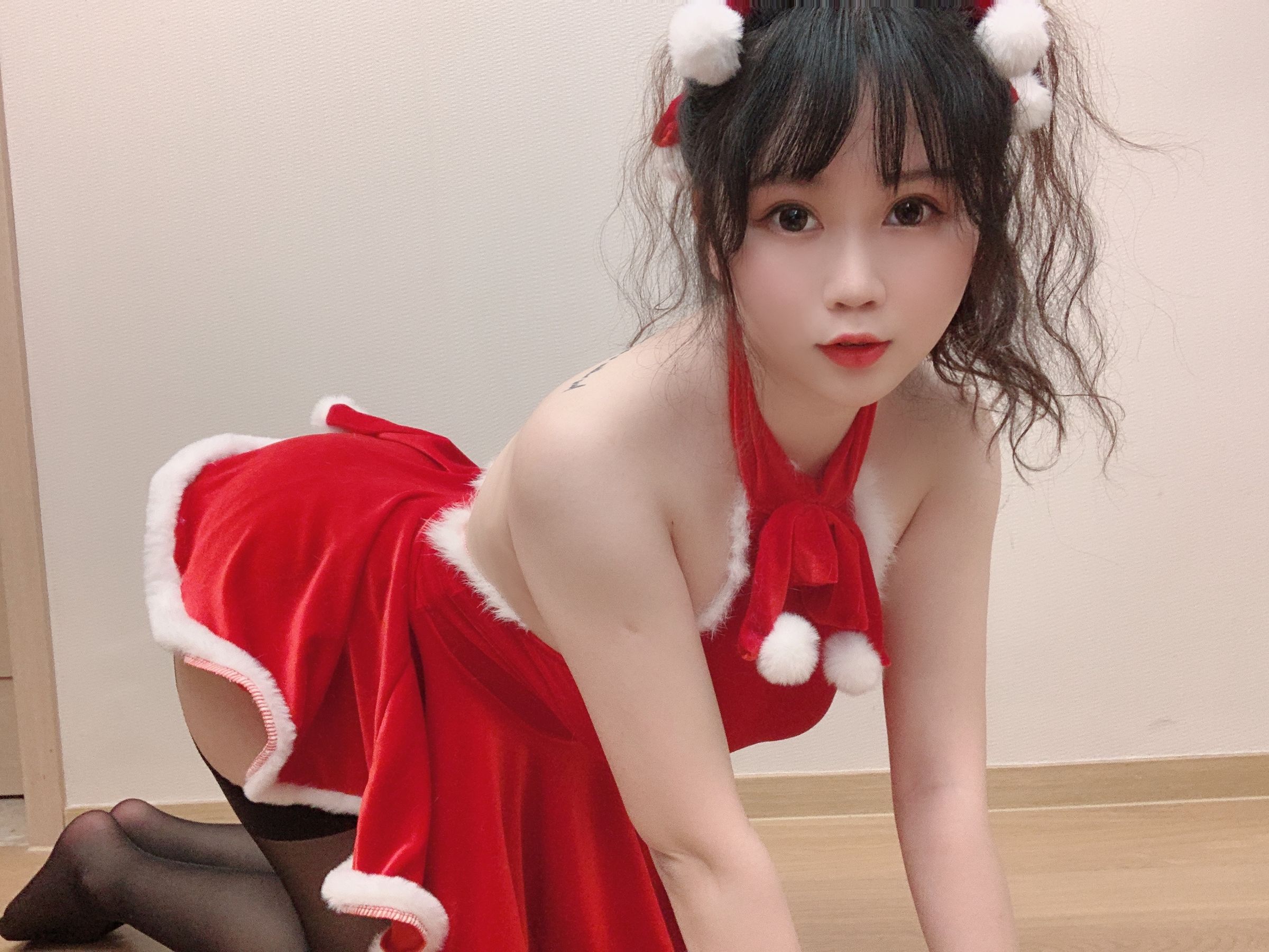 蜜桃少女是依酱呀 - 2020圣诞特辑-图22
