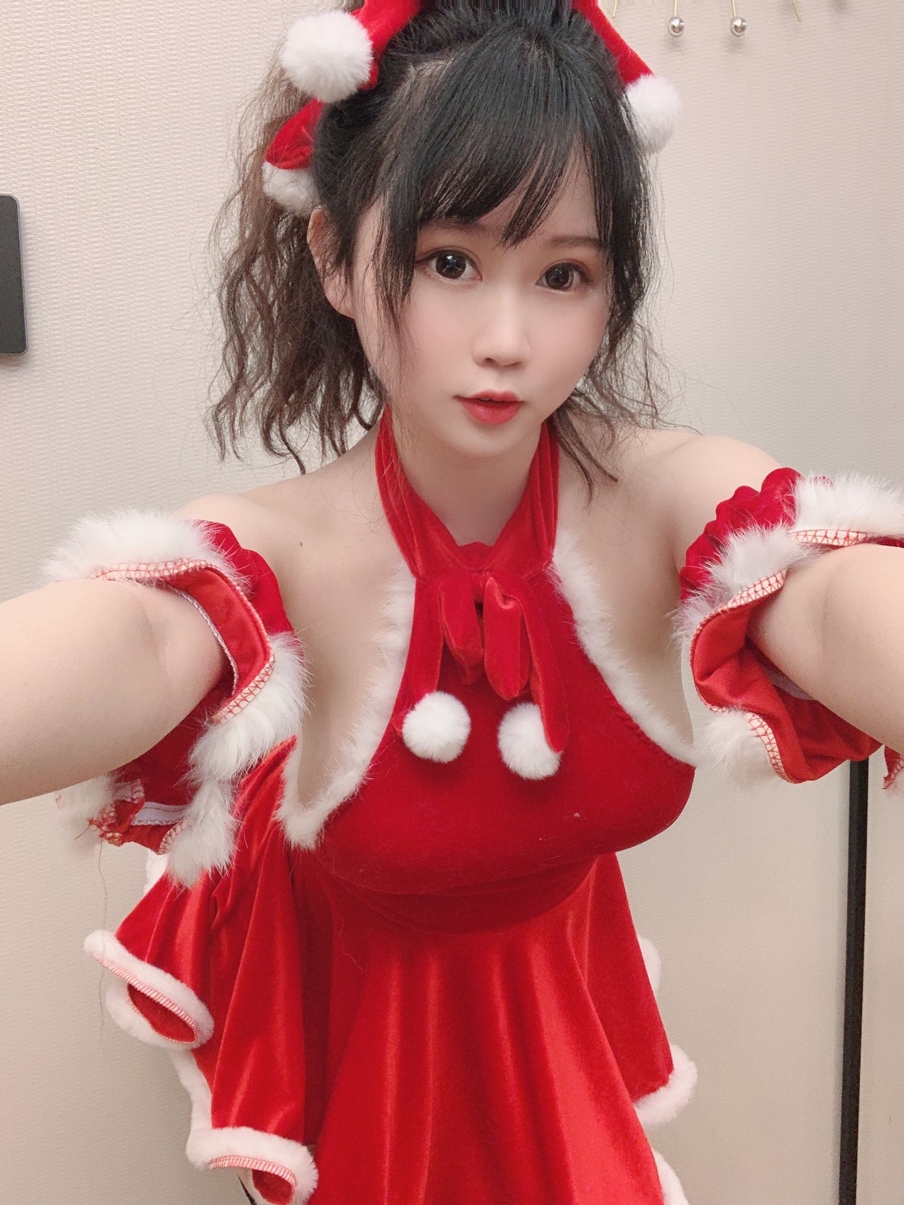 蜜桃少女是依酱呀 - 2020圣诞特辑-图28